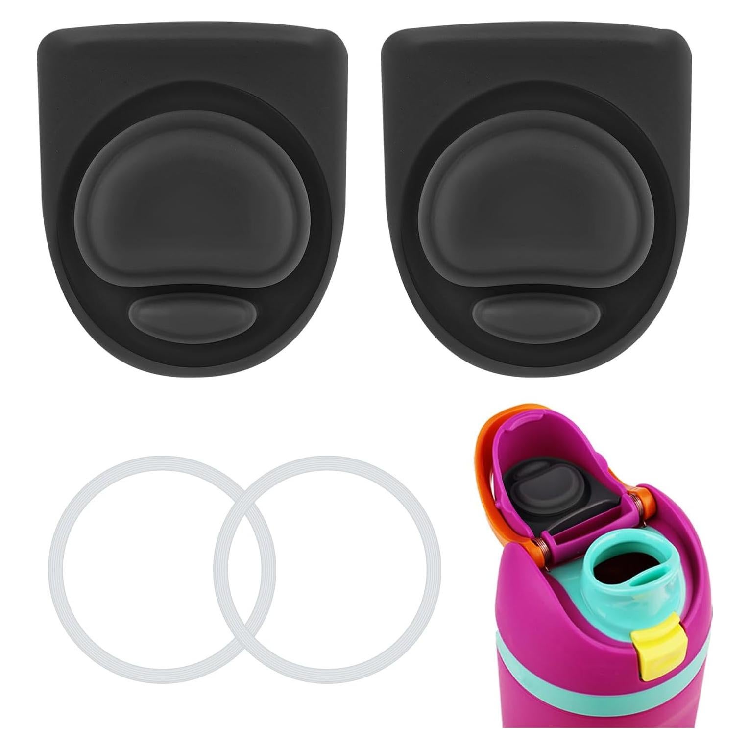 4 Piezas Tapones y Anillos de Sello Owala FreeSip Silicona