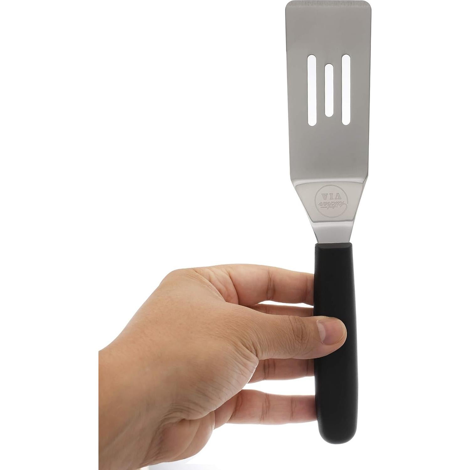 Espátula Mini KitchenVIA de Acero Inoxidable Antiadherente