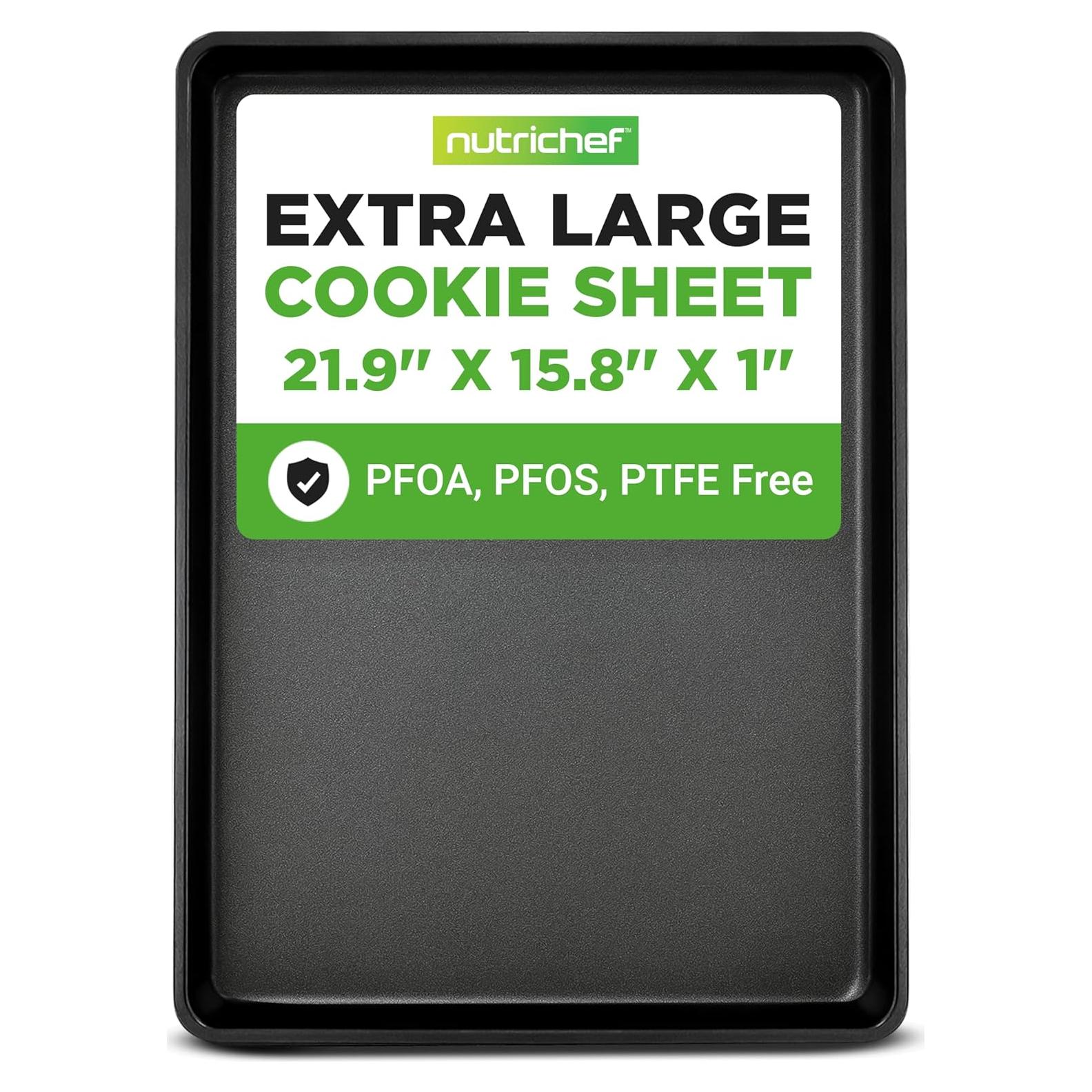 Bandeja para Hornear Antiadherente NutriChef 56x40 cm XL