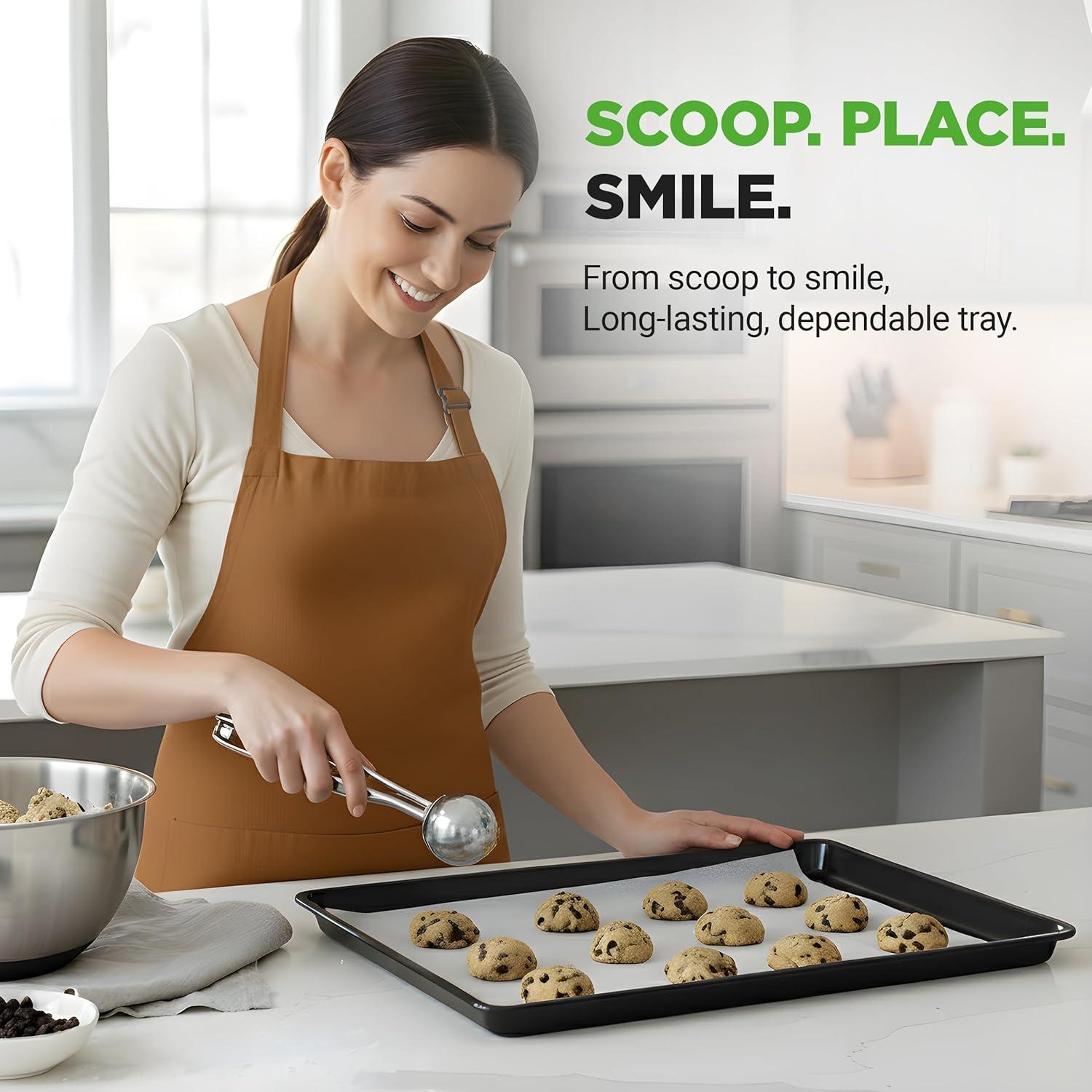 Bandeja para Hornear Antiadherente NutriChef 56x40 cm XL