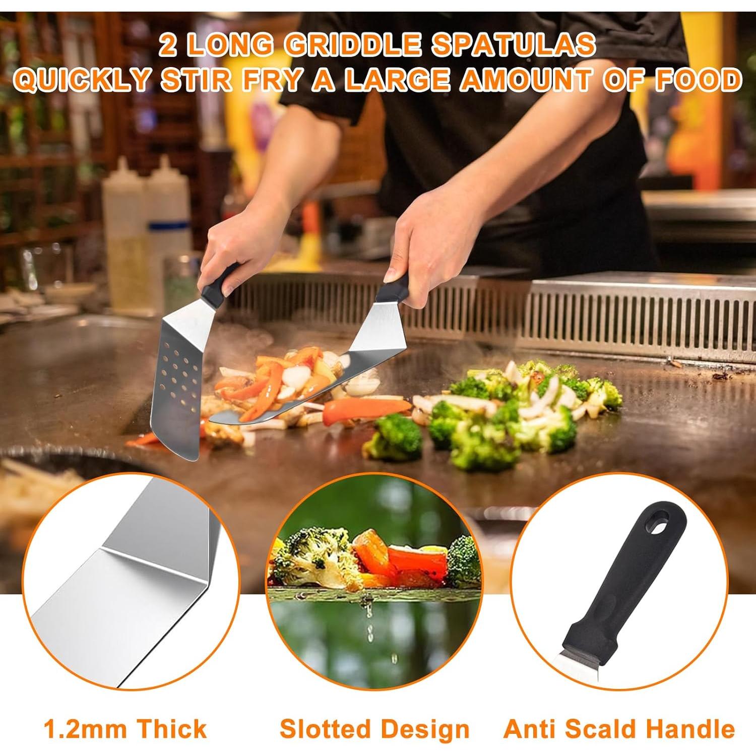 Kit de Accesorios para Plancha Latiret 24 Piezas BBQ