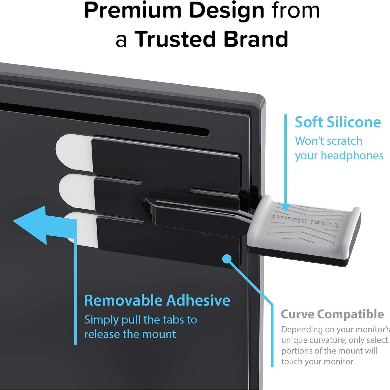 Soporte para Monitor TotalMount TM-HM - Auriculares y Cascos