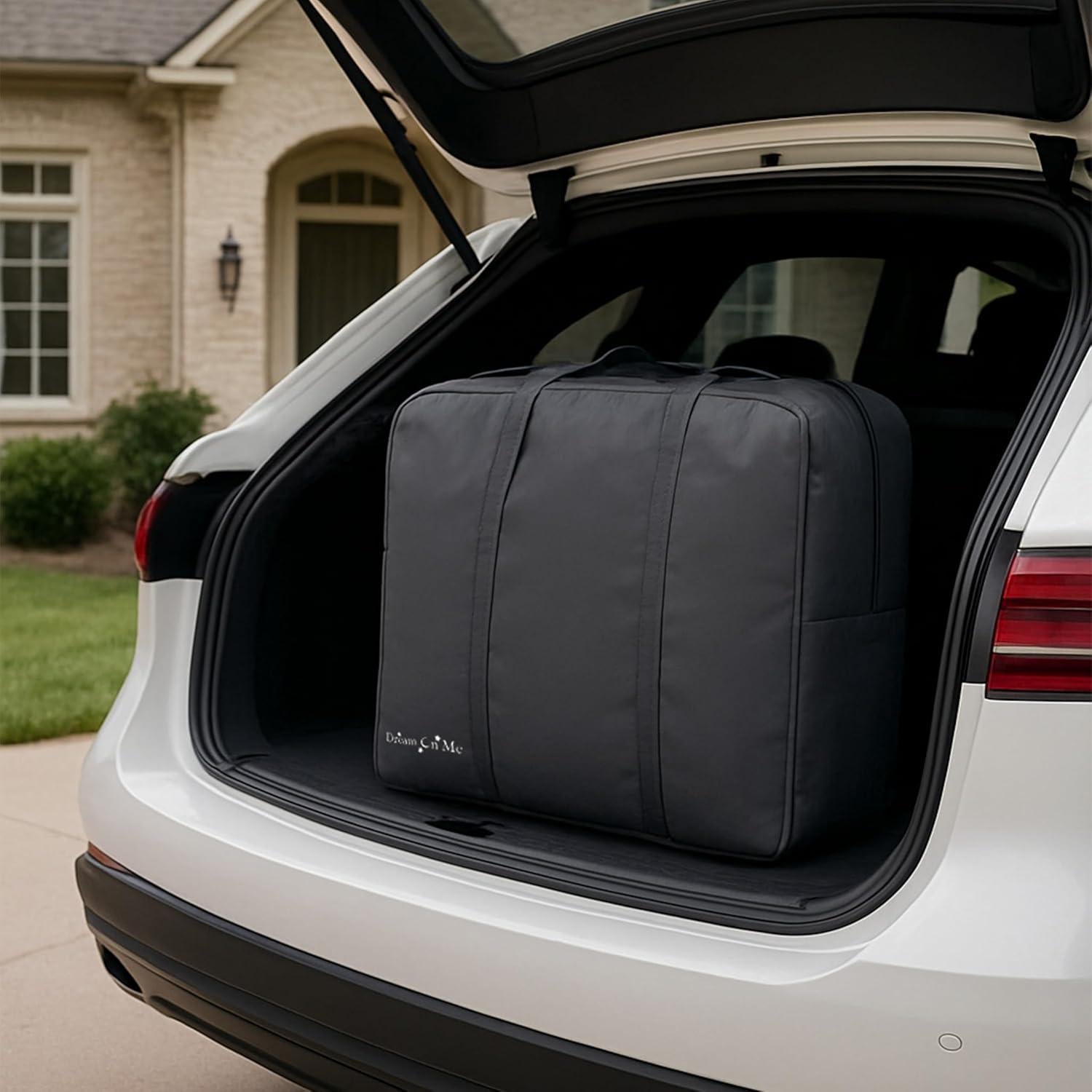 Cuna Dream On Me Skylar Negra Portátil Ajustable 5 Alturas