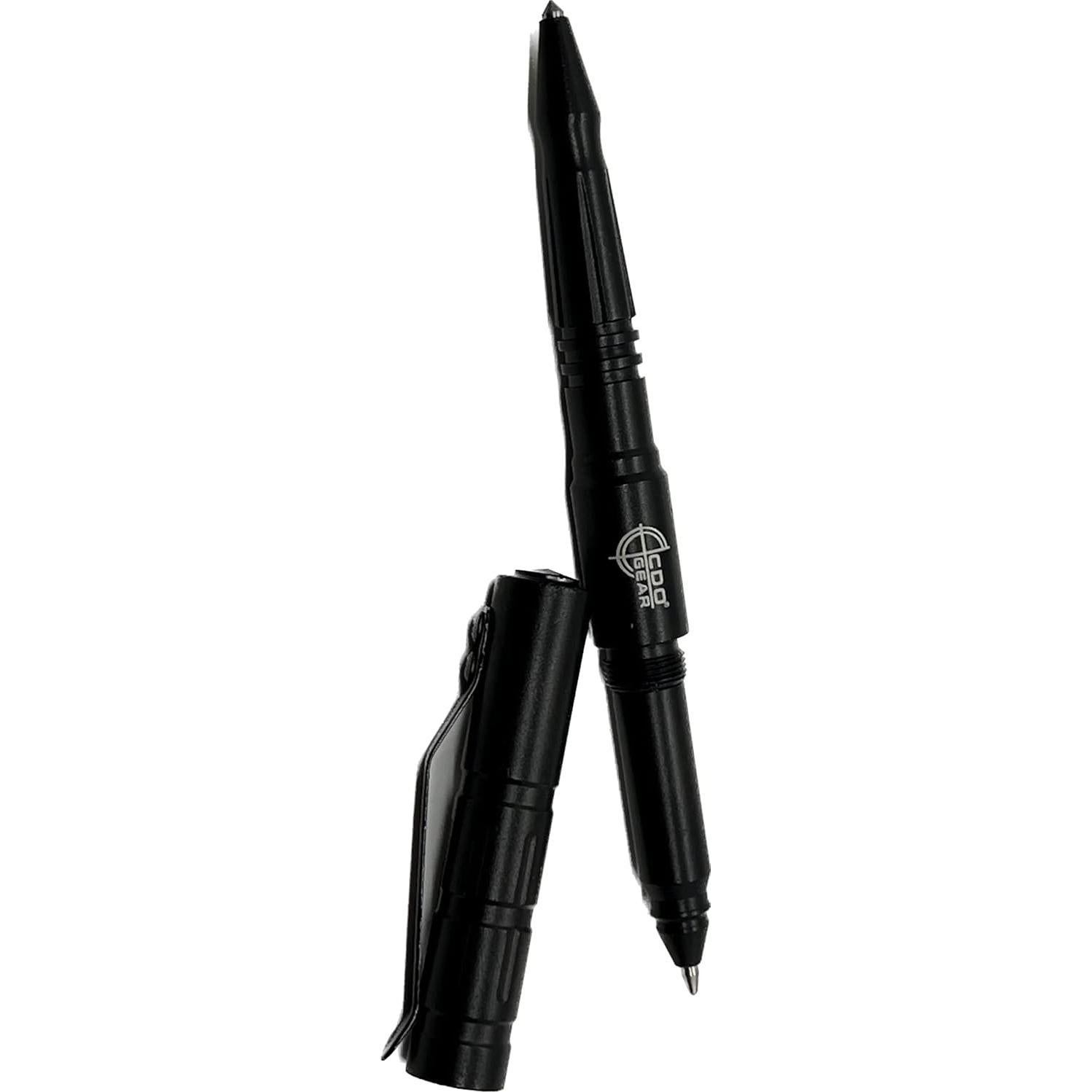 Bolígrafo Táctico CDO Gear TP-BLK-PC-01 con Rompedor de Vidrio