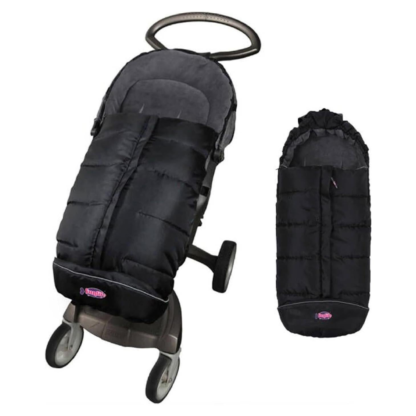 Saco de Dormir para Cochecito Funlife Negro 107x46 cm Impermeable