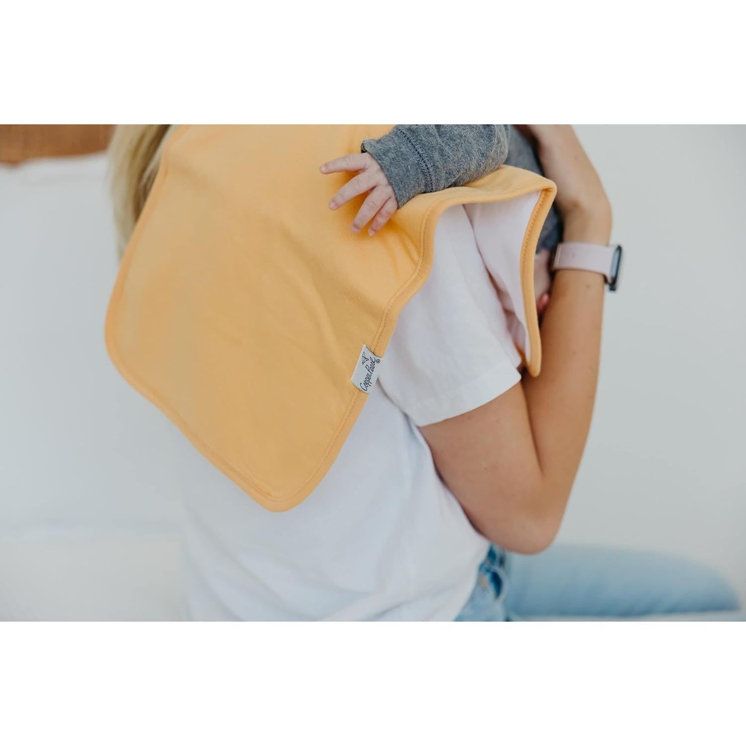 Paños de Eructo para Bebés Copper Pearl - 3 Unidades Grandes