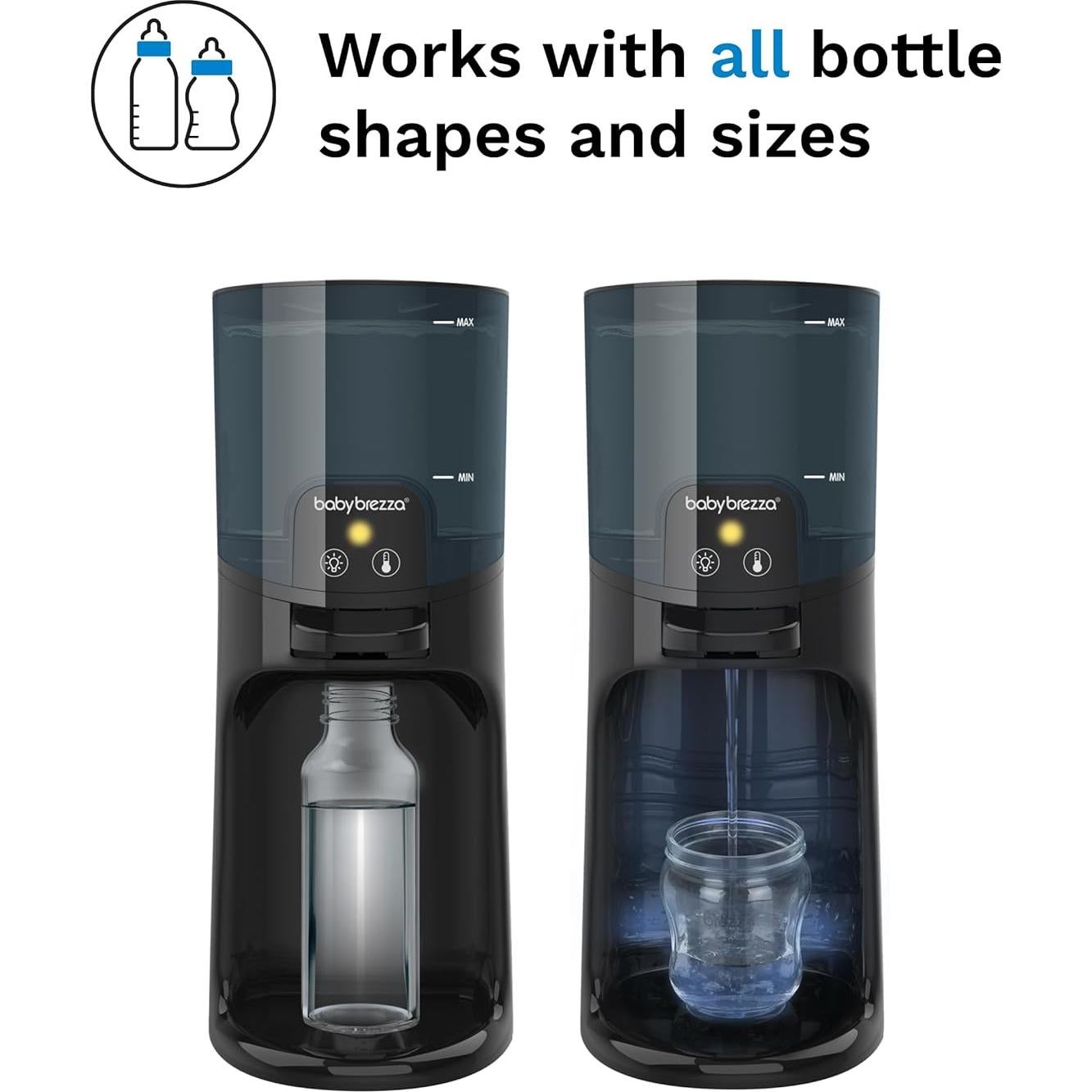 Calentador de Biberones Instantáneo Baby Brezza 1.5L 3 Temperaturas