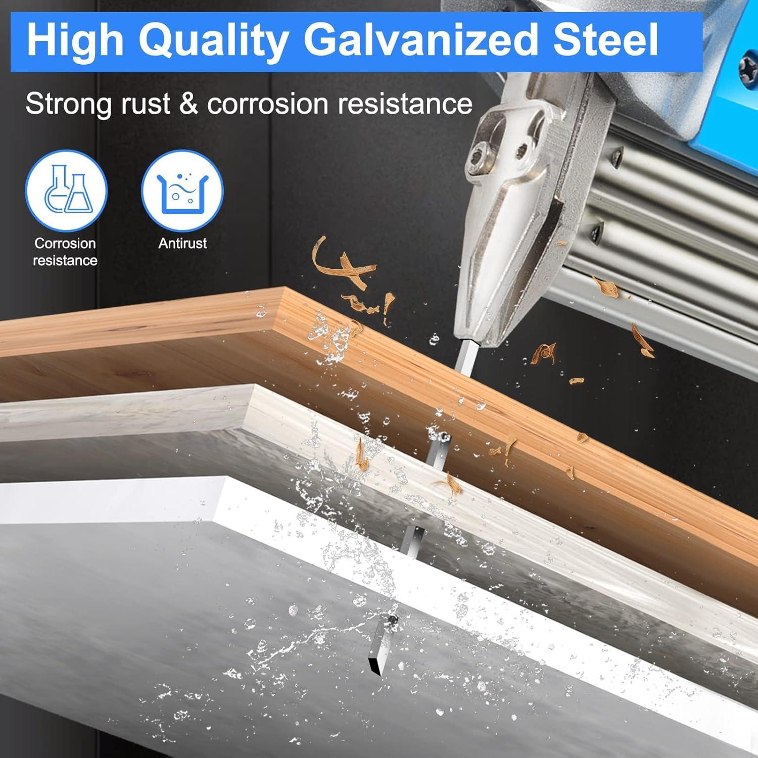 Clavos de Acabado 16 Gauge SimCos - Paquete Variado 4 Tamaños