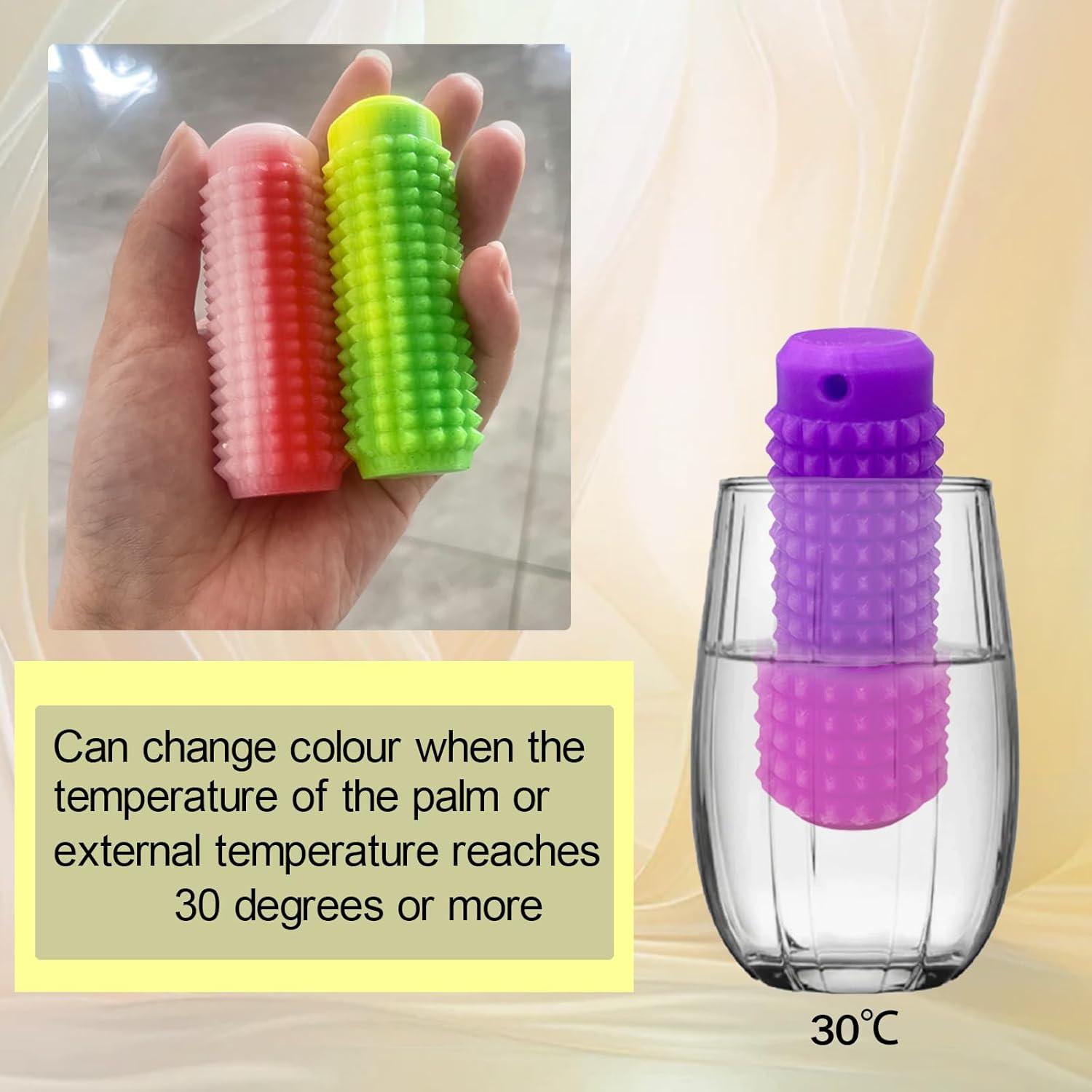 Llavero Antiestrés Little Ouchies Deiviko 3D Color Cambiante