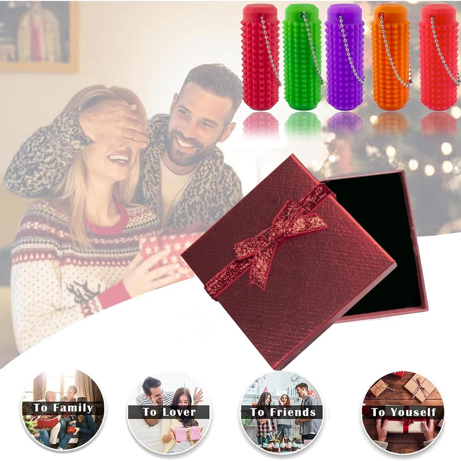 Llavero Antiestrés Little Ouchies Deiviko 3D Color Cambiante