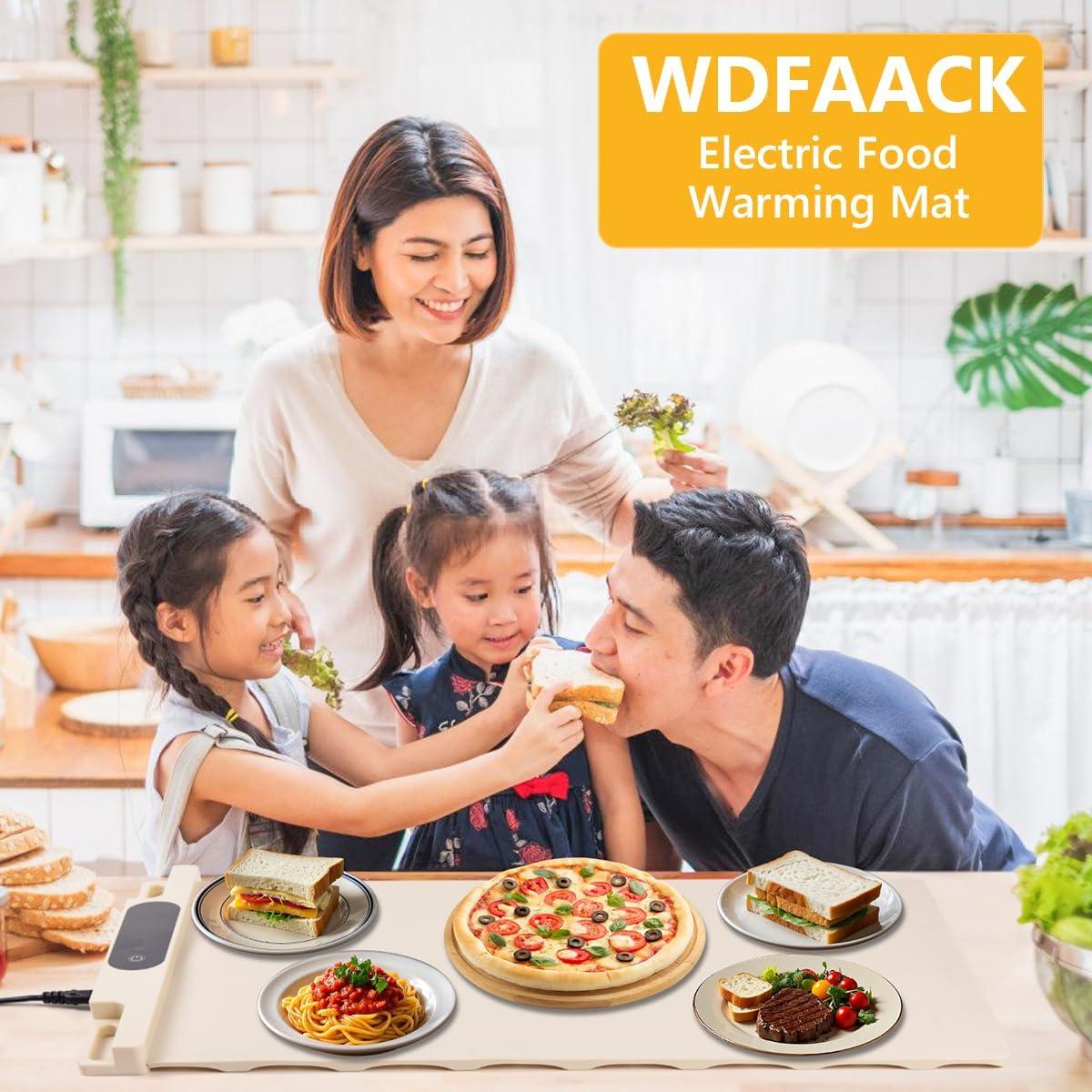 Alfombrilla eléctrica de silicona para calentar alimentos 1.43kg