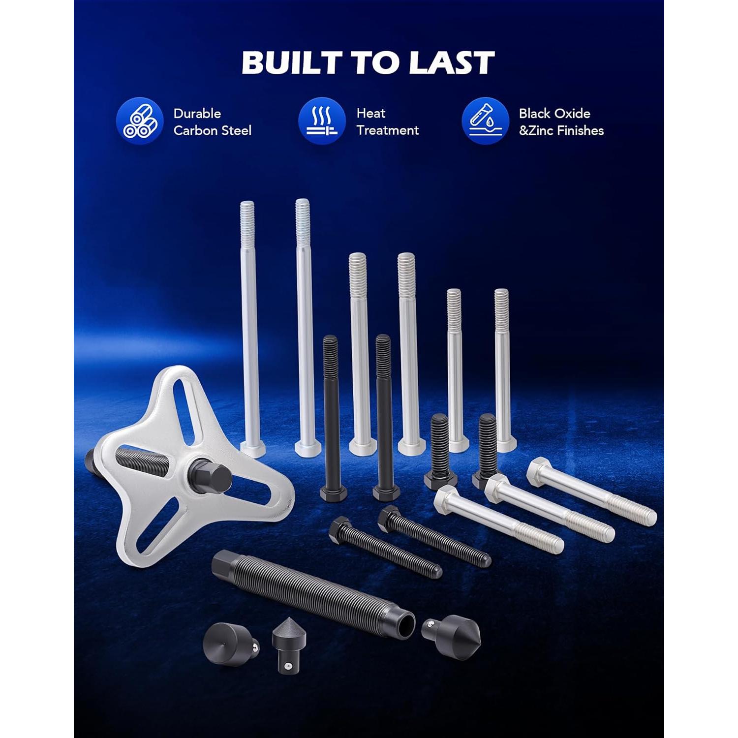 Kit Extractor Amortiguador Armónico Orion Motor Tech 49 Pzas