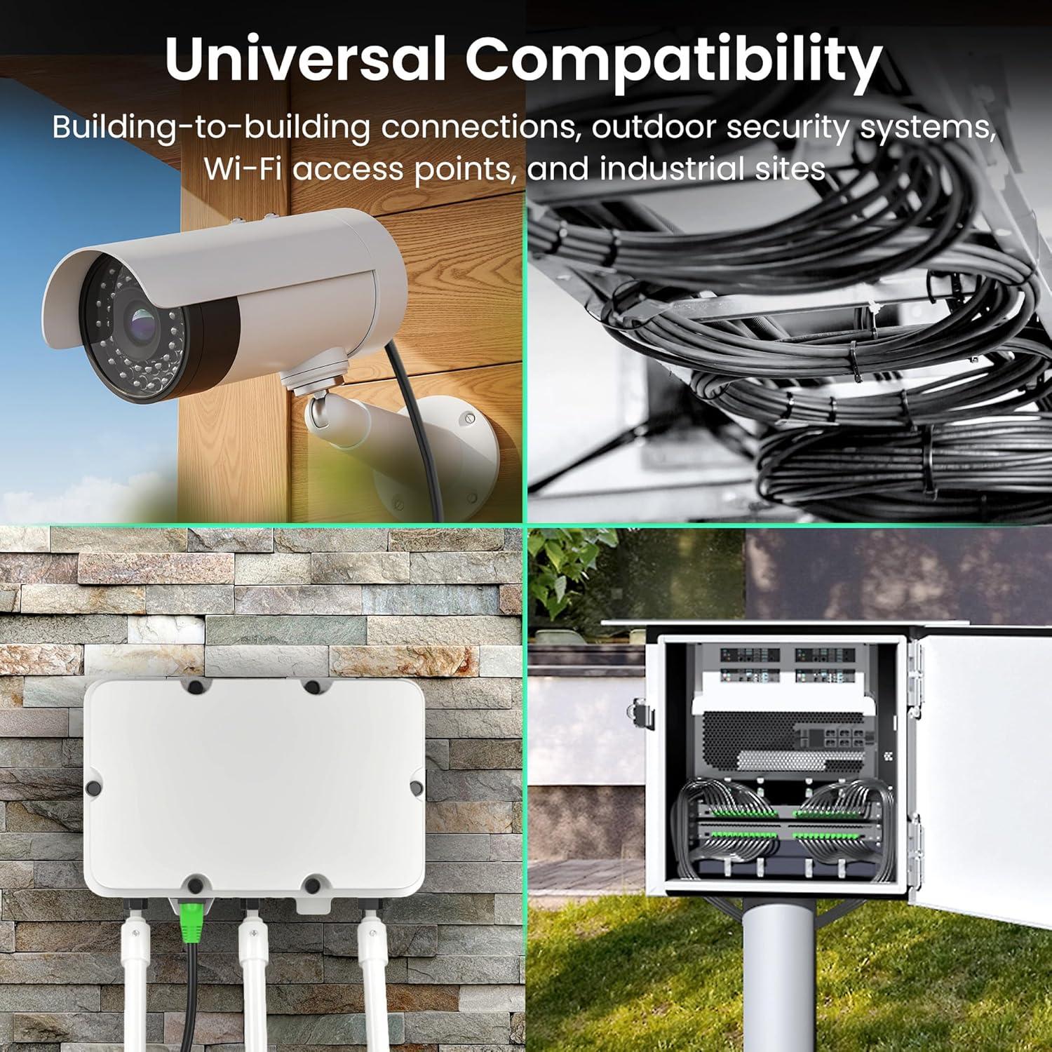 Cable Ethernet GEARit Cat6 10m Exterior Entierro Directo