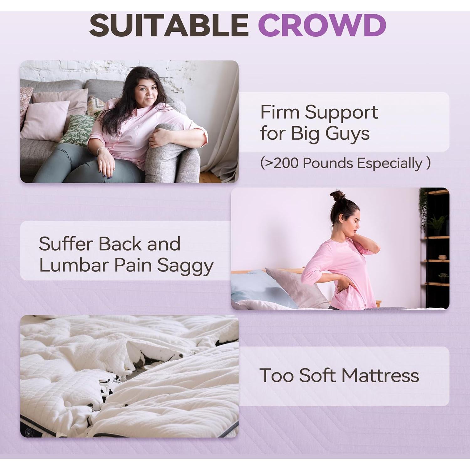 Almohadilla de Espuma Viscoelástica BDEUS 3" Individual Gris