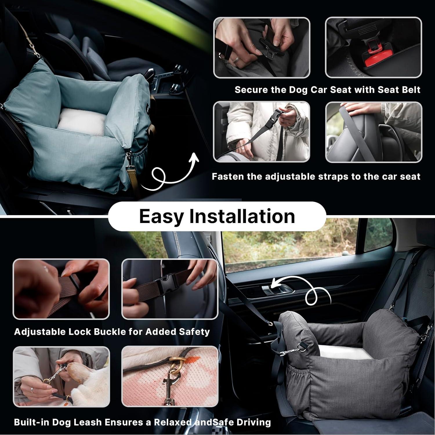 Asiento Elevador para Perros Gulokoka Azul 43x15x15cm hasta 11kg