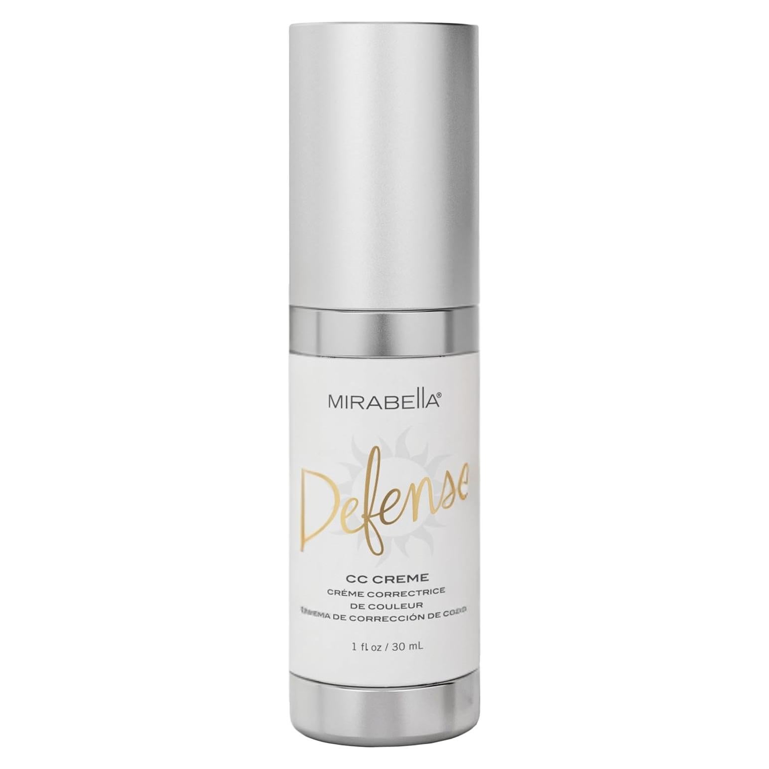 Crema CC Defensa Mirabella Oscuro 29.57 ml con SPF 20