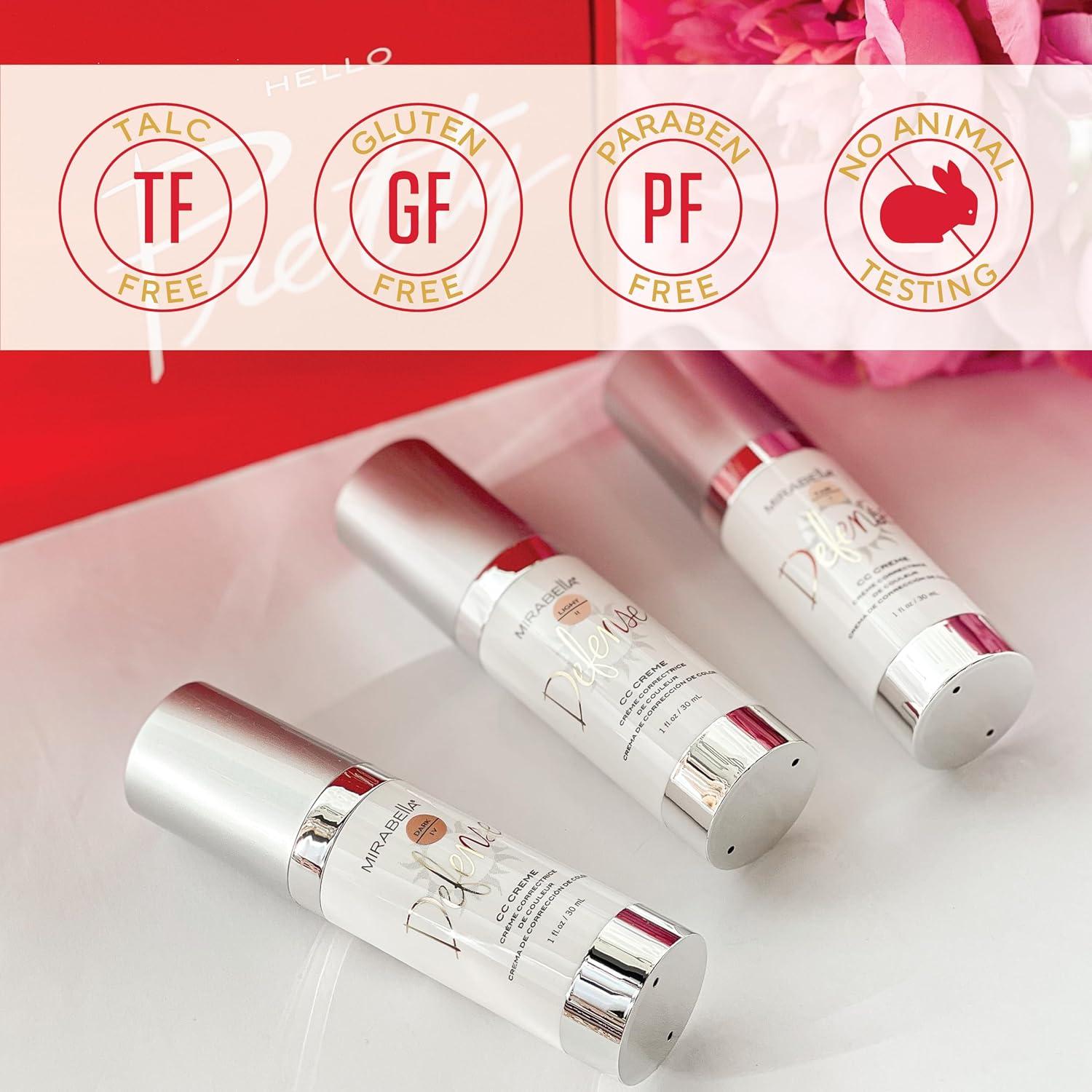 Crema CC Defensa Mirabella Oscuro 29.57 ml con SPF 20