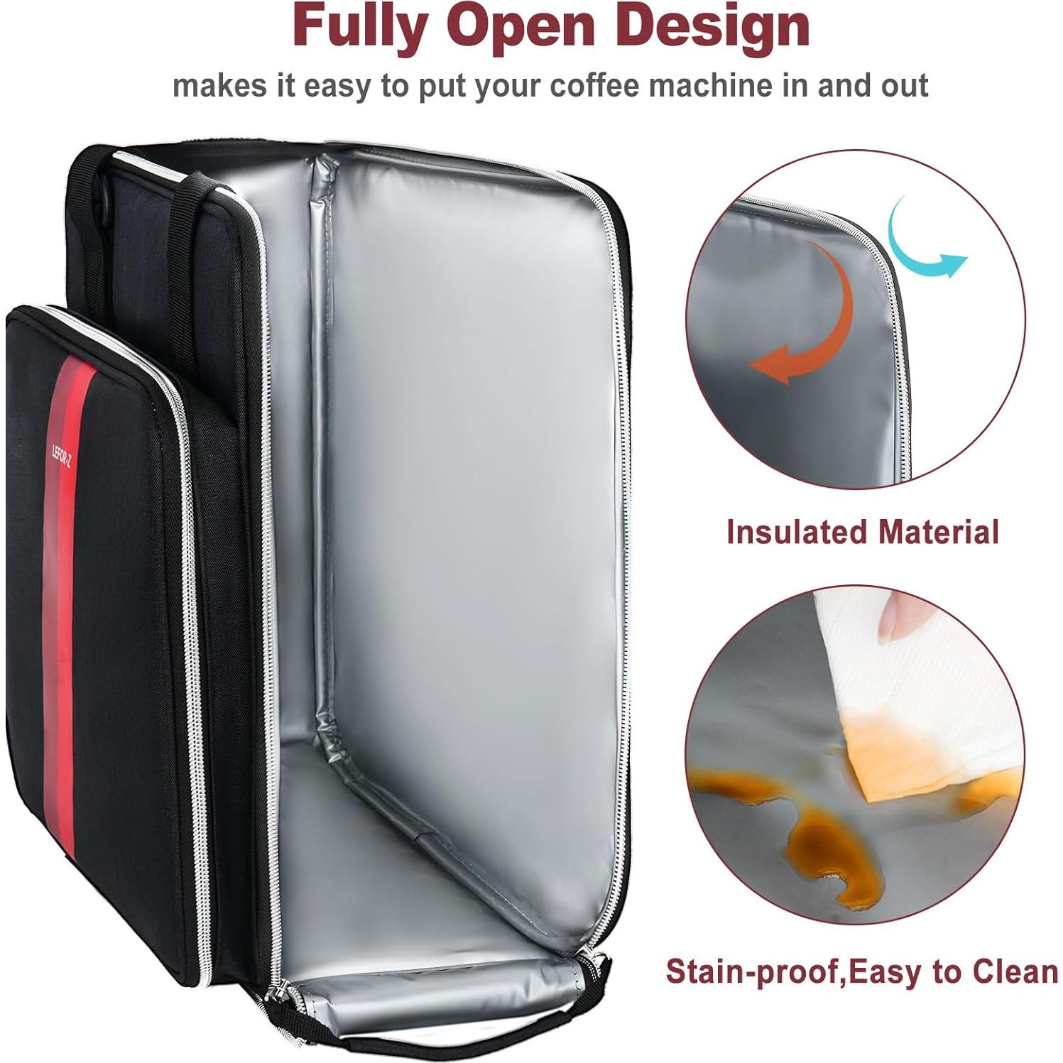 Bolsa de viaje para cafetera Keurig K-Mini Plus - Aislante y resistente