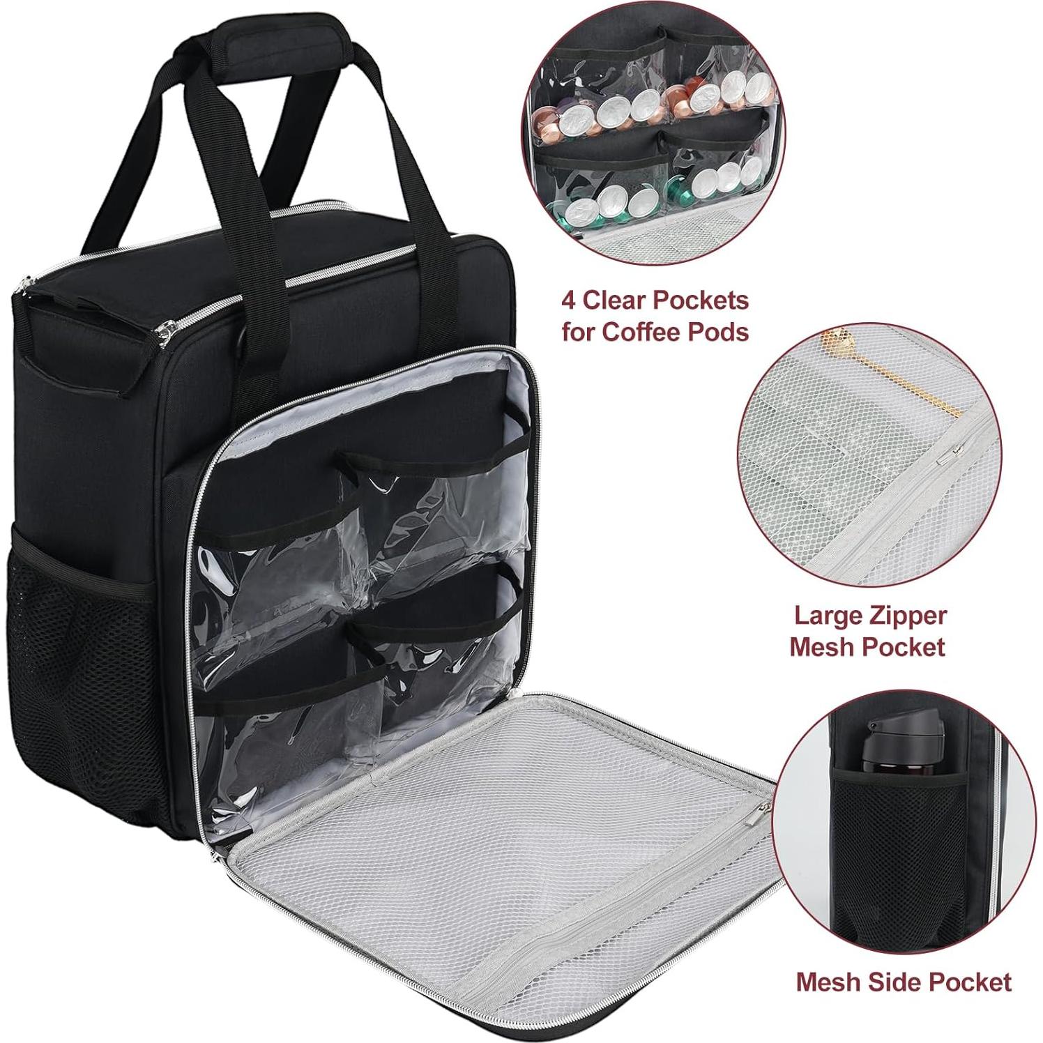 Bolsa de viaje para cafetera Keurig K-Mini Plus - Aislante y resistente
