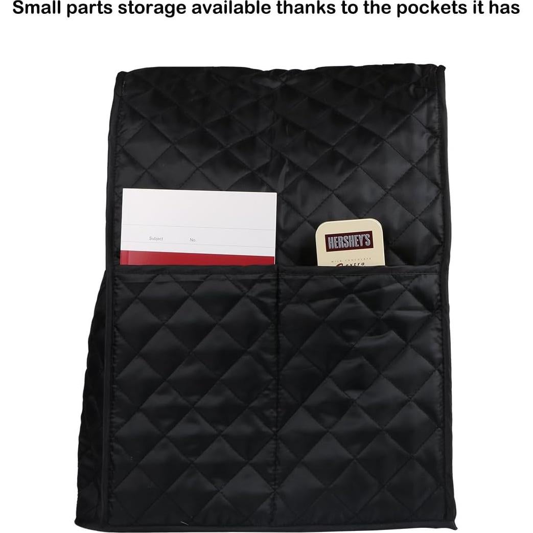 Cubierta Acolchada para Mezcladora de Pie Evermarket - Negro