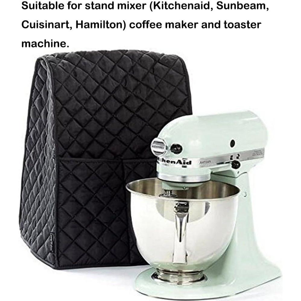 Cubierta Acolchada para Mezcladora de Pie Evermarket - Negro