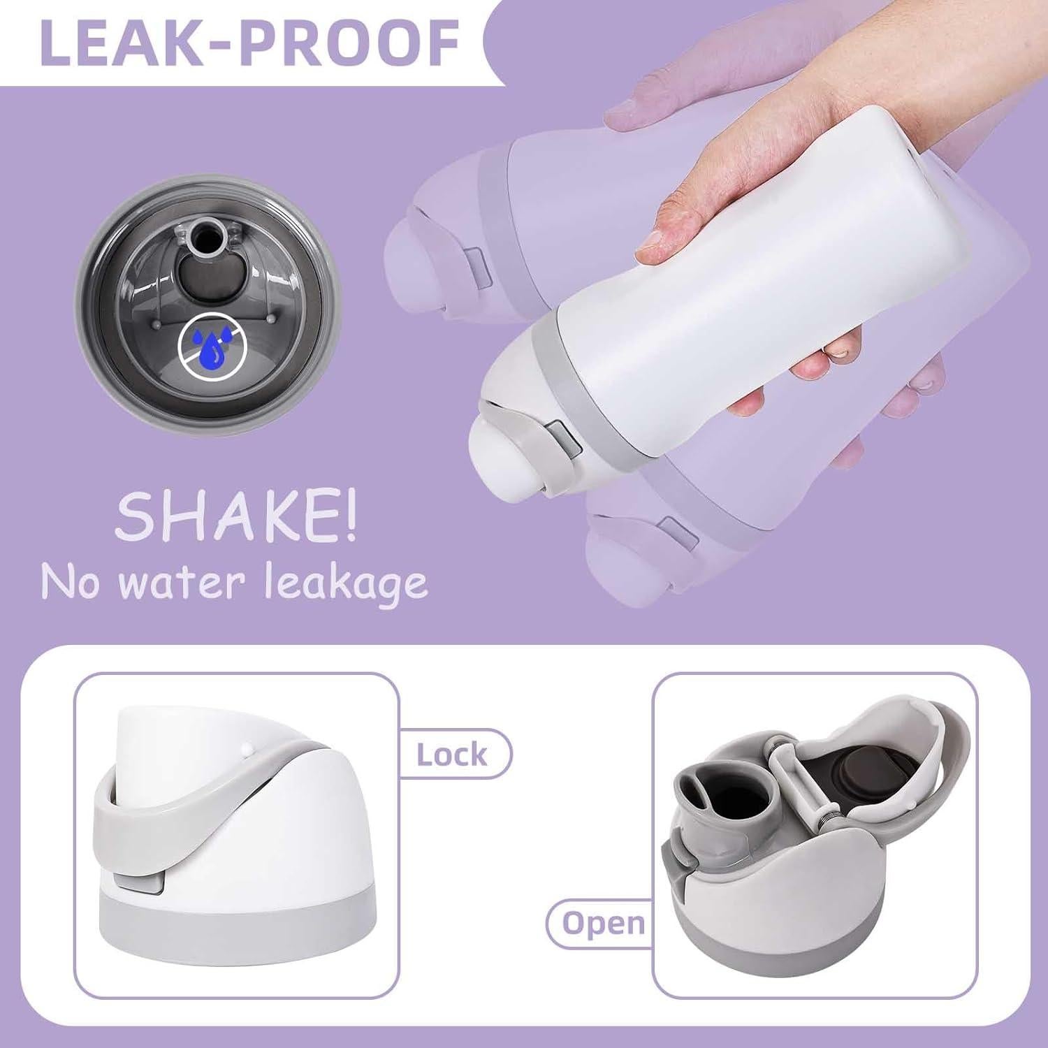 Tapa de Reemplazo KFHOLIE para Botellas Owala Freesip 16-40oz