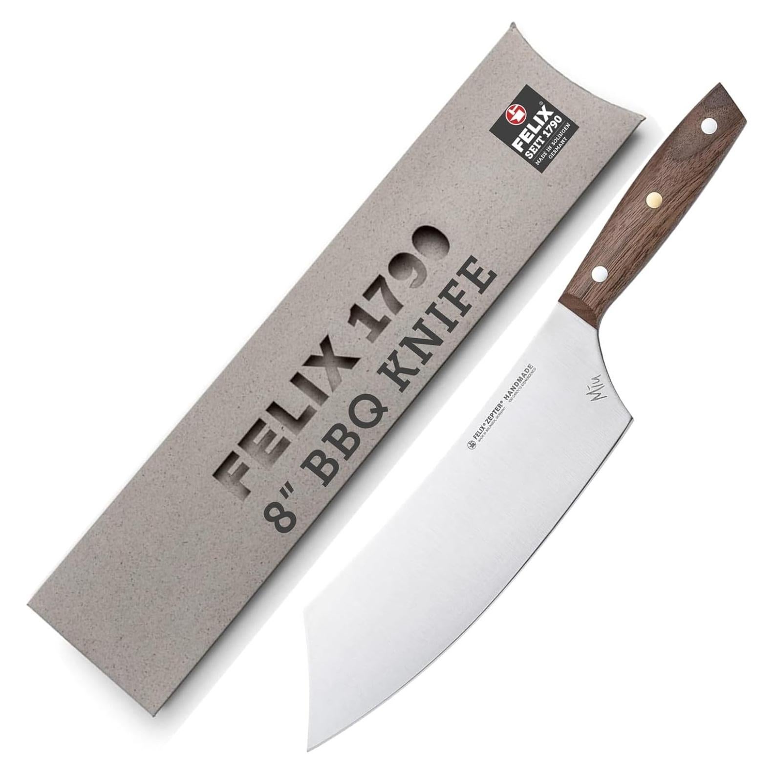Cuchillo BBQ Felix Zepter MIU 22.5 cm Acero Solingen
