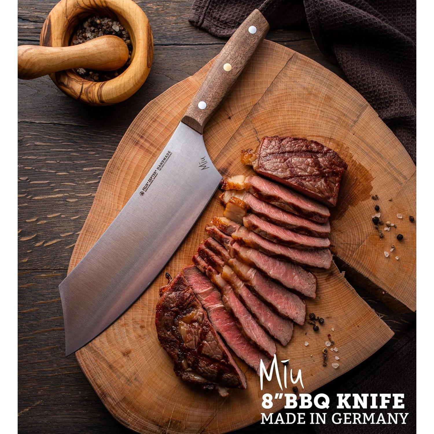 Cuchillo BBQ Felix Zepter MIU 22.5 cm Acero Solingen