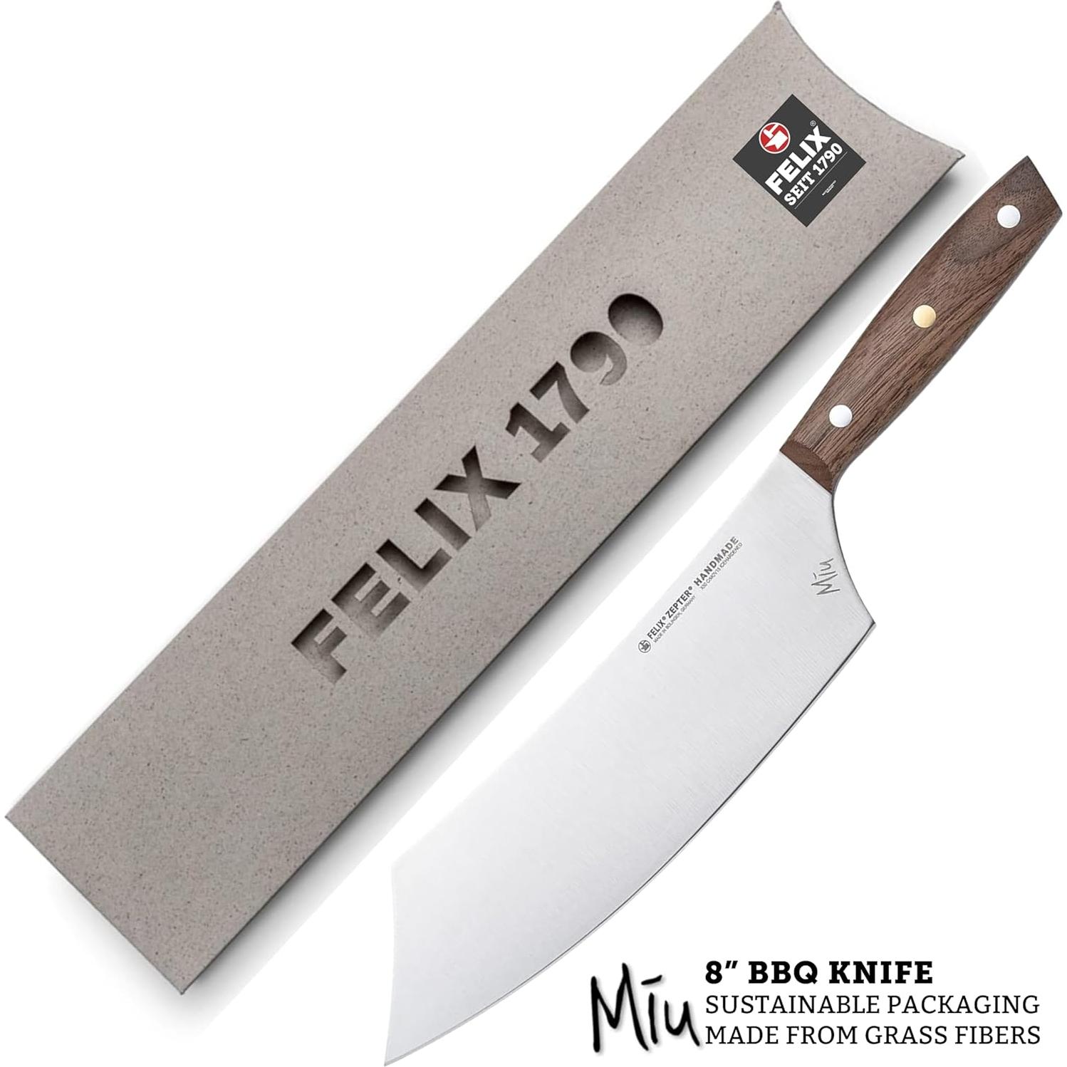 Cuchillo BBQ Felix Zepter MIU 22.5 cm Acero Solingen