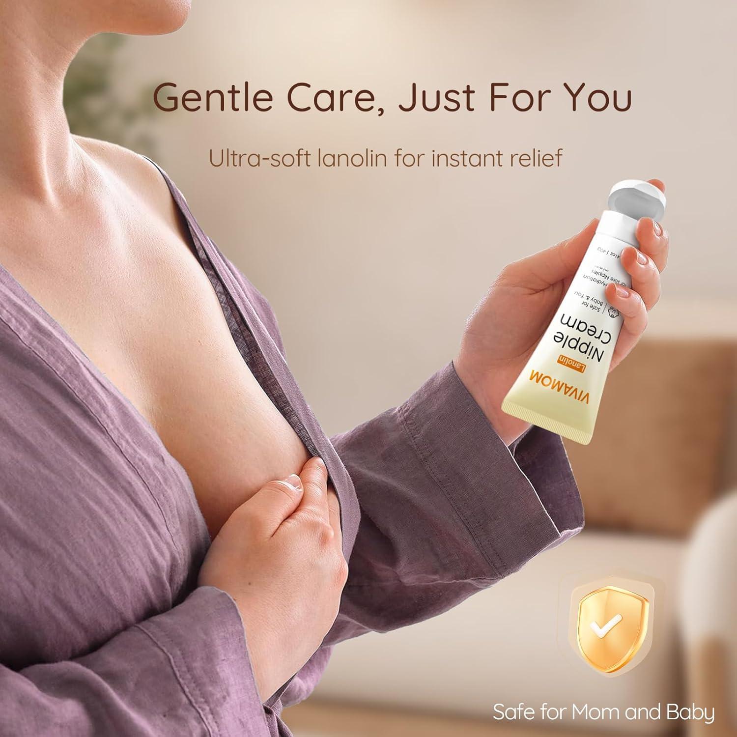 Kit de Tamaño de Brida Vivamom 10PCS + Crema de Pezón