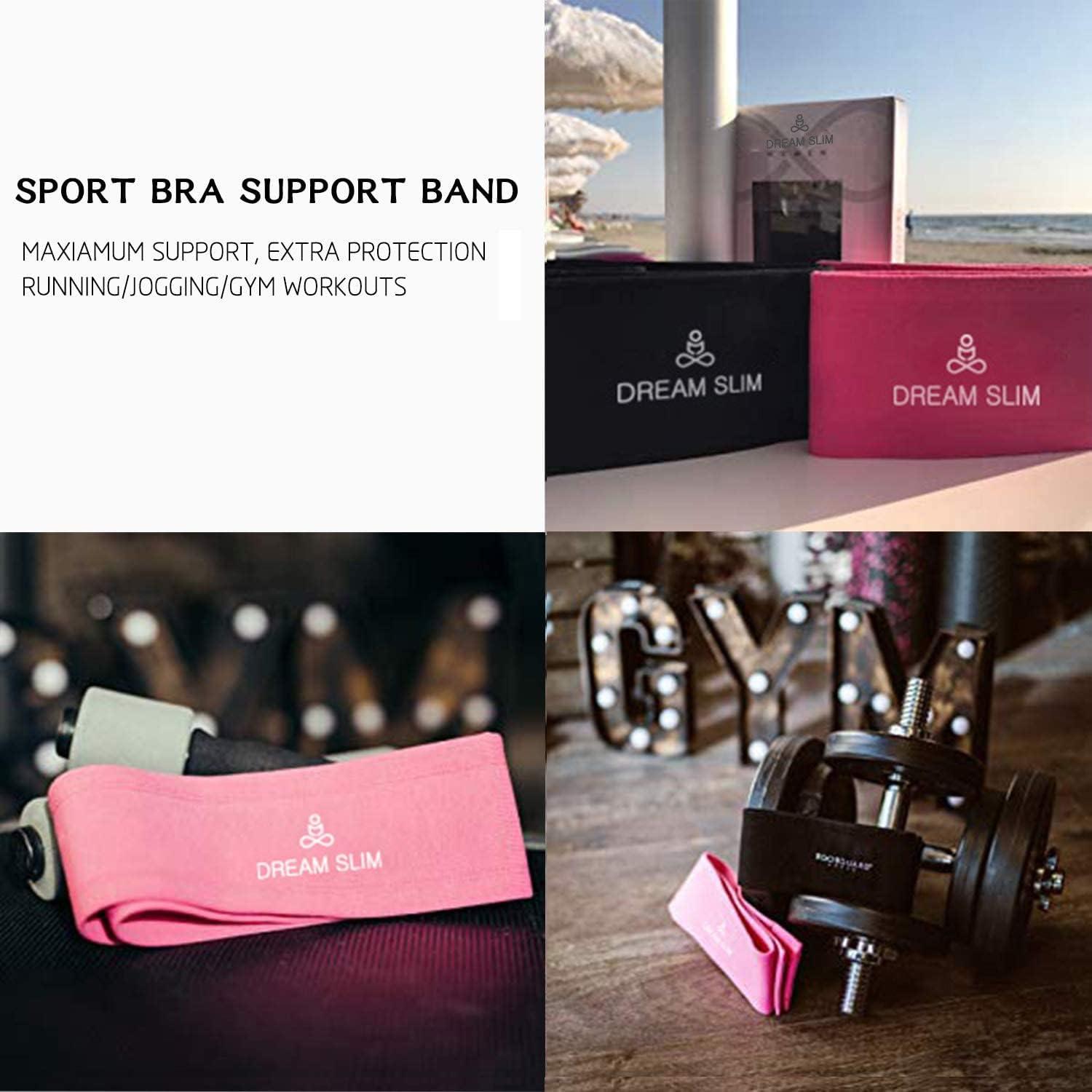 Banda de Soporte para el Pecho Dream Slim Ajustable - Negro