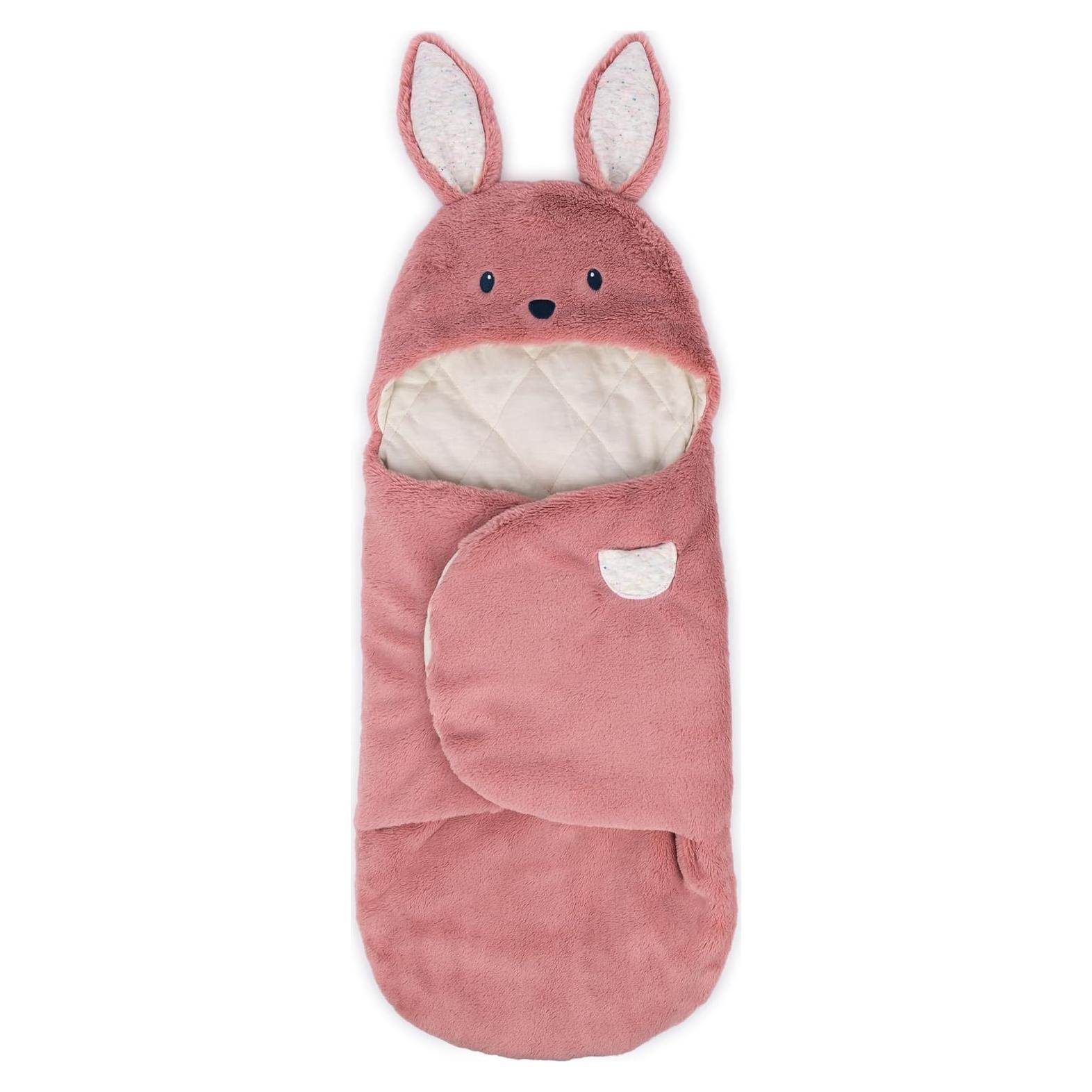 Manta Envolvente de Conejo GUND 66 cm Rosa/Crema