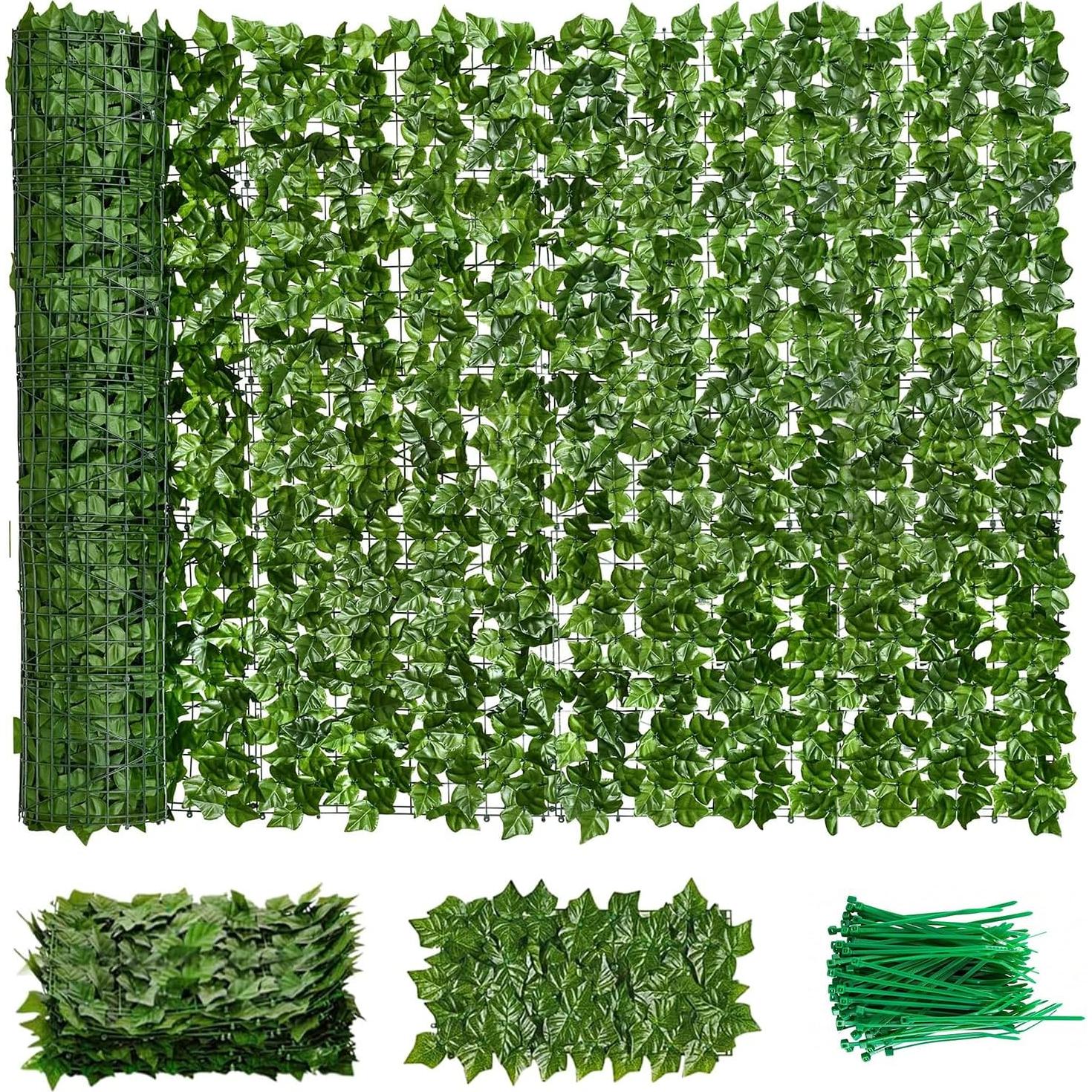 Cerca de Privacidad Hiedra Artificial Moeput 8PCS 50x50 cm