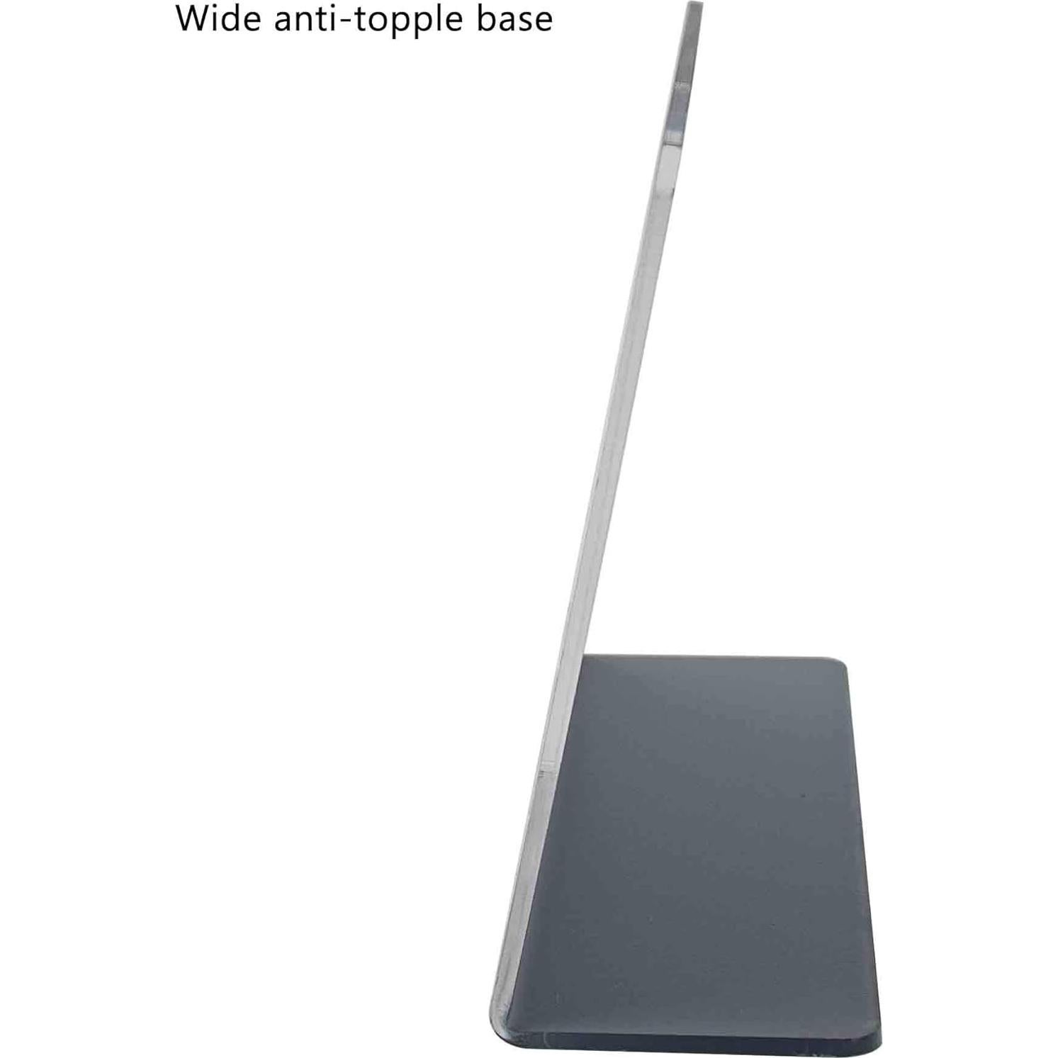 Espejo Acrílico 18 x 13 cm Respaldo Inclinable Marketing Holders