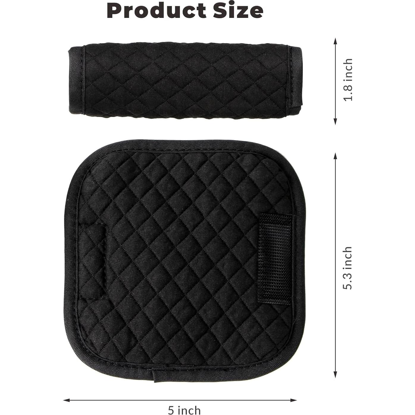 Almohadillas de Cinturón de Seguridad para Bebés y Niños - Negro