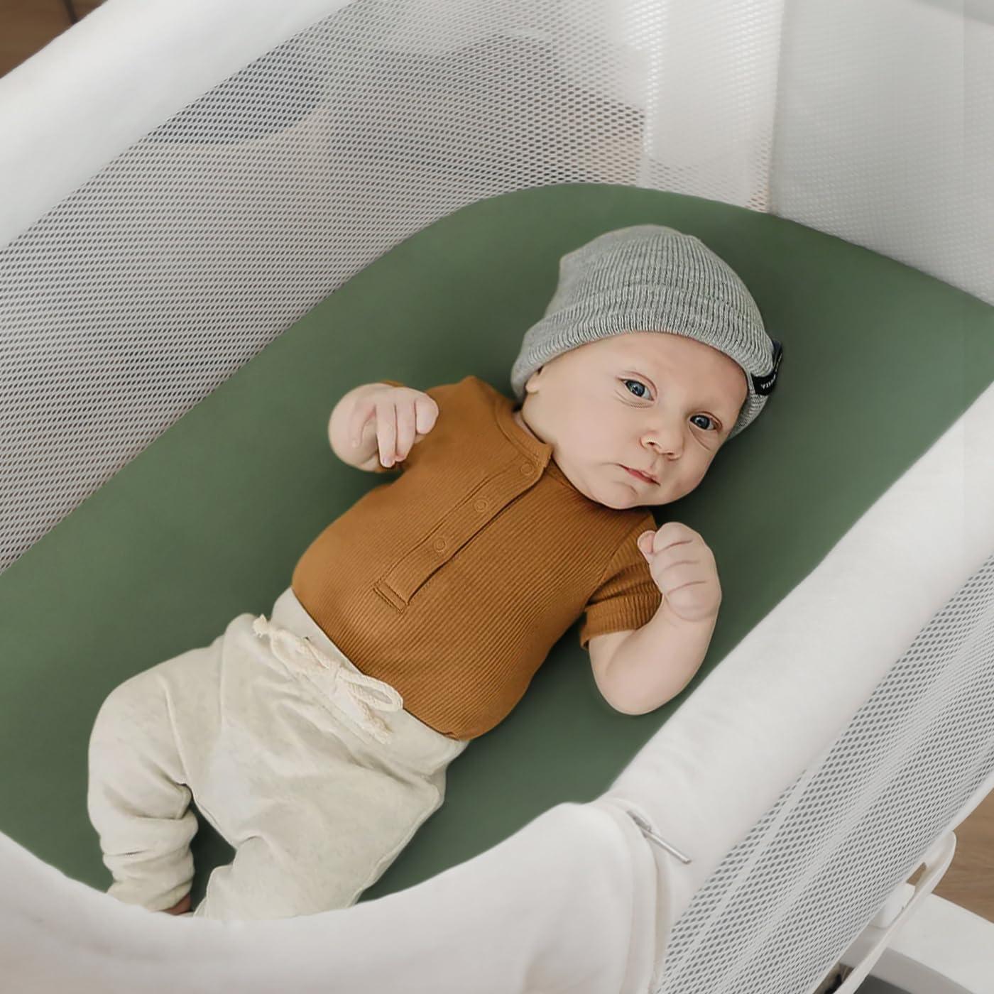 Juego de Sábanas Ajustadas GRSSDER para Cuna 2 Piezas Autos