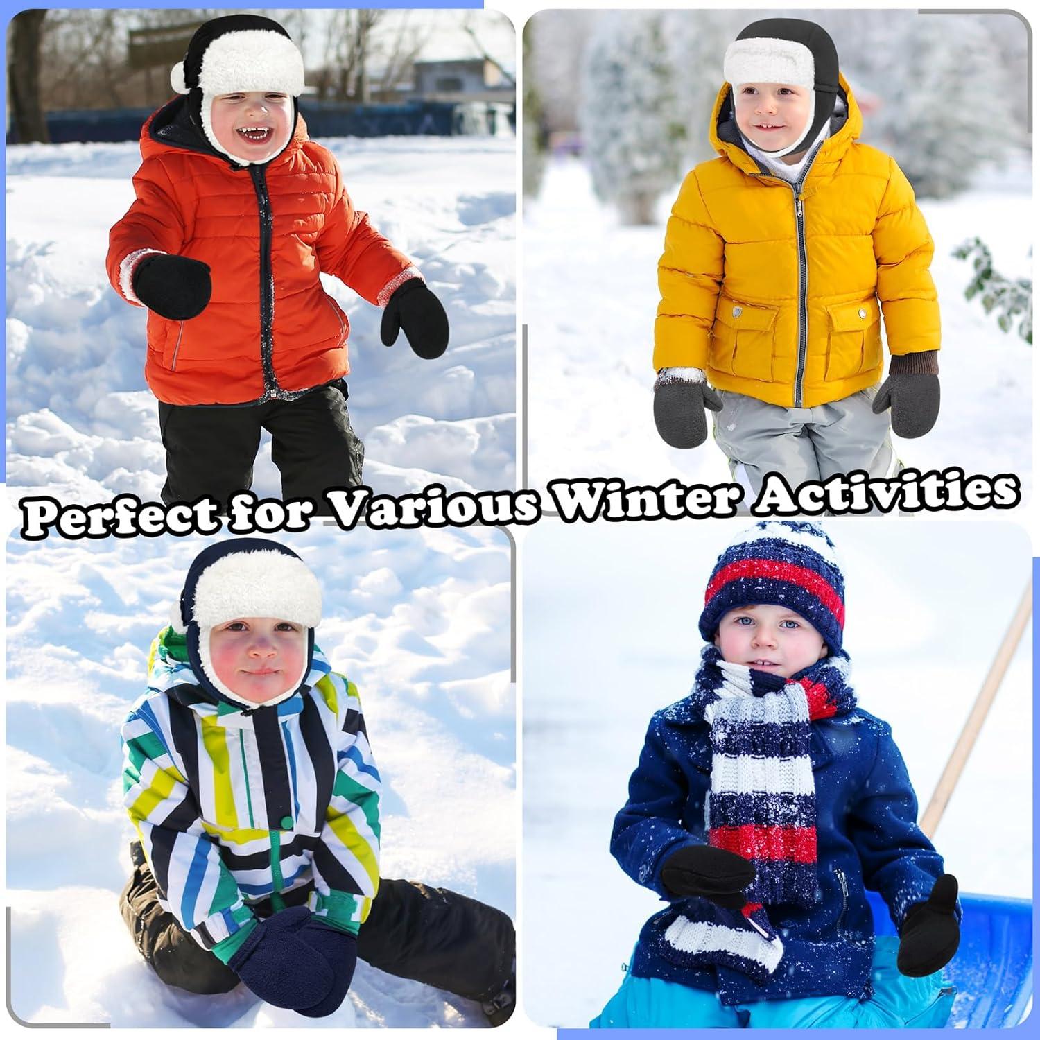 Mitones de Invierno para Bebés Sarfel - 3 Pares Térmicos