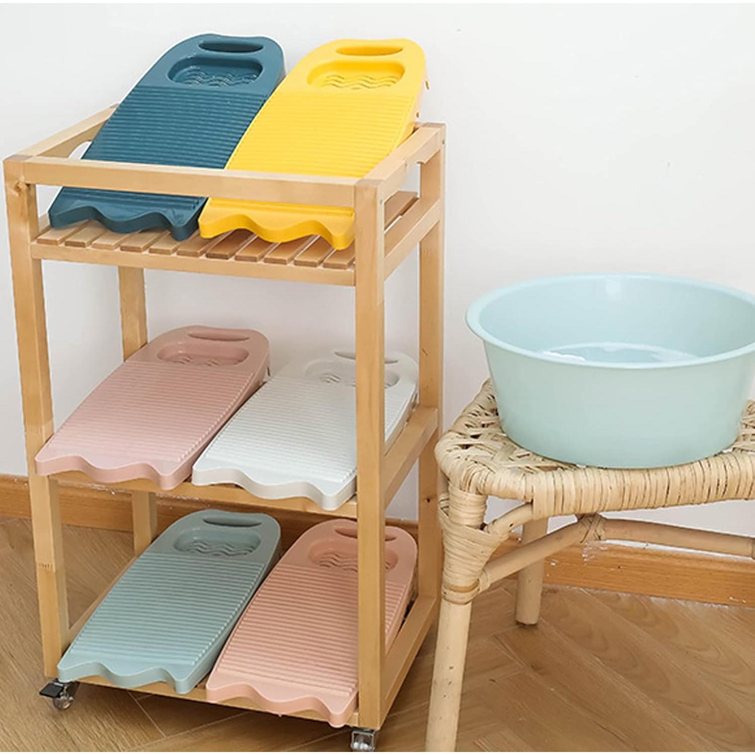 Tablero de Lavado Antideslizante Cansybil 39.9x20.5cm Blanco