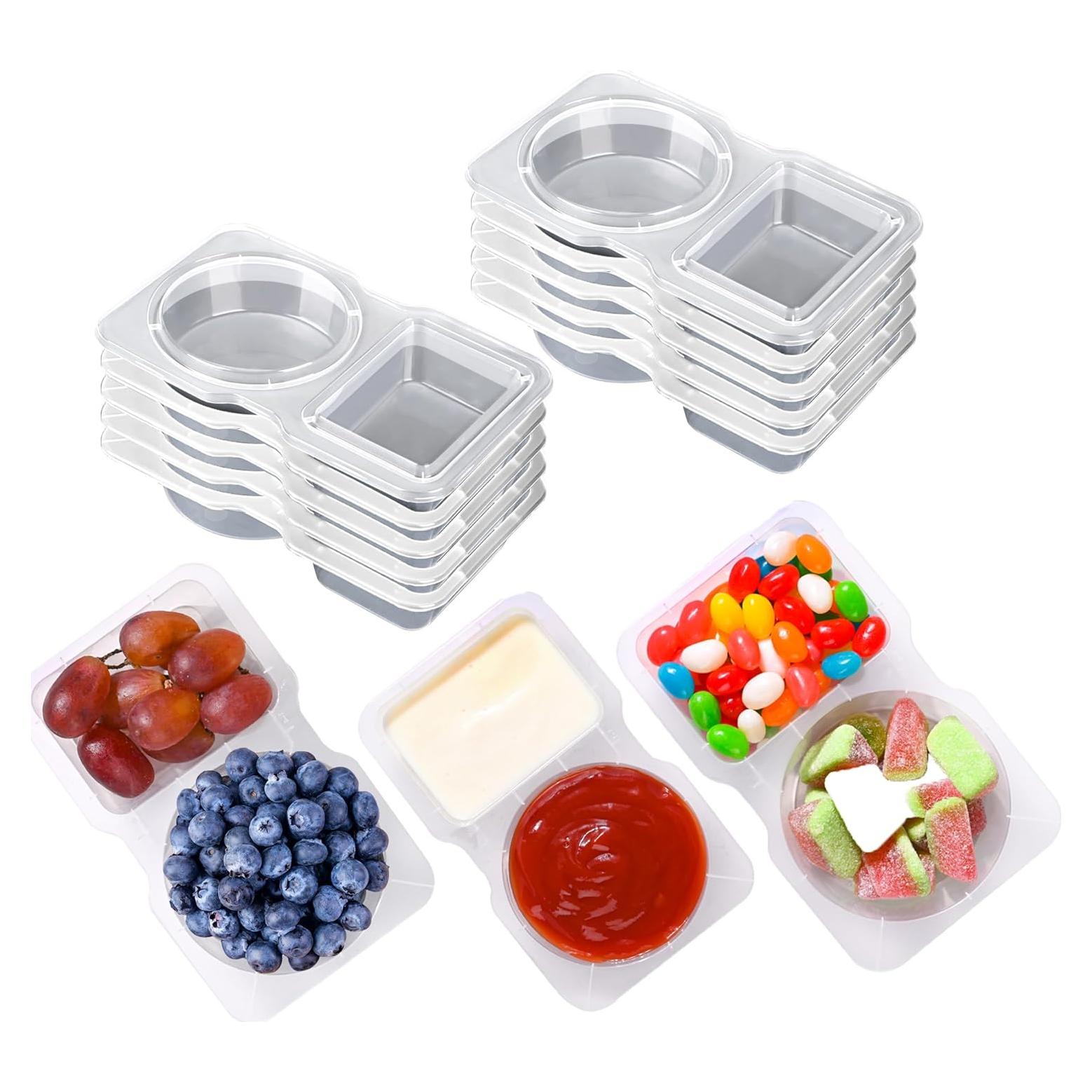 Contenedores de Condimentos Reutilizables Y.NANLIMING 10PCS