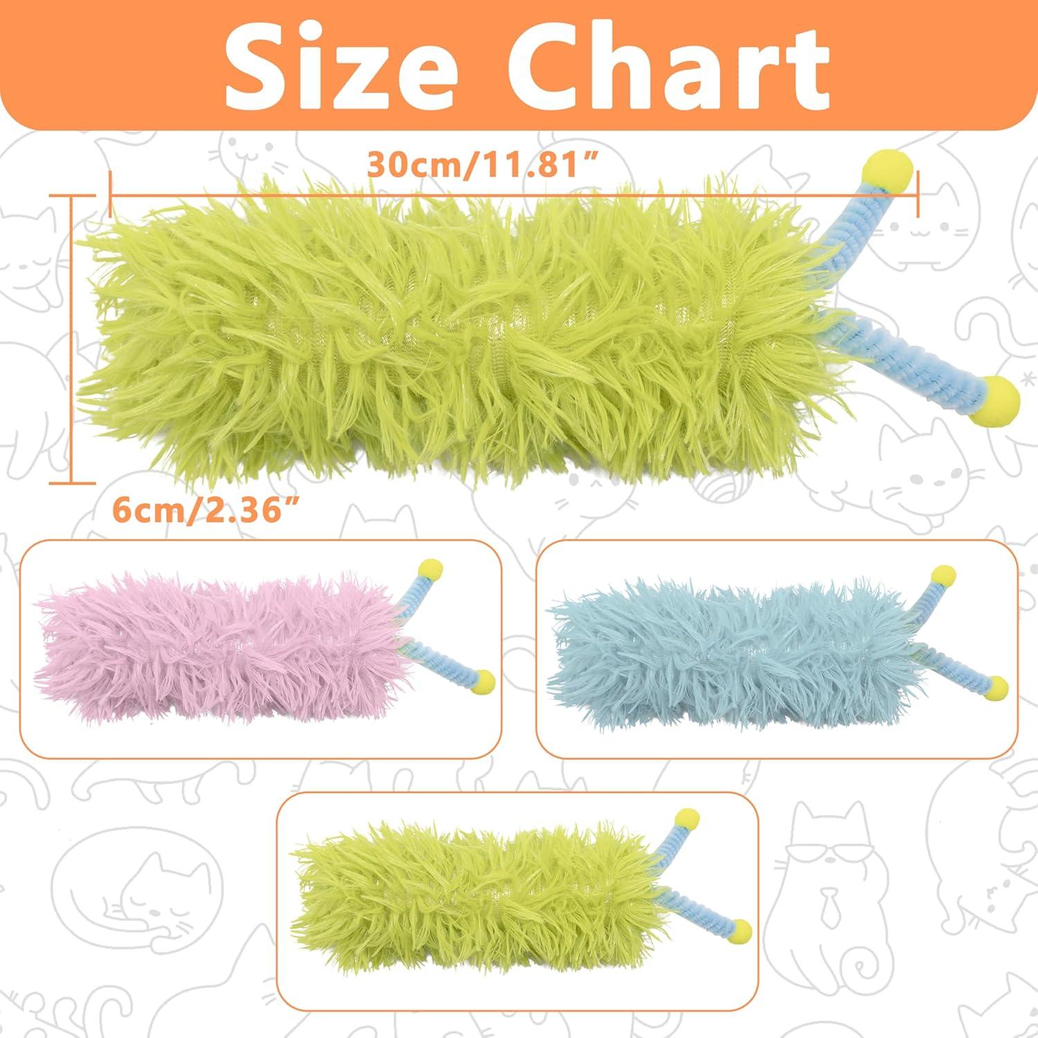 Paquete de 3 Almohadas de Hierba Gatera Maiiu - Juguetes Suaves Interactivos