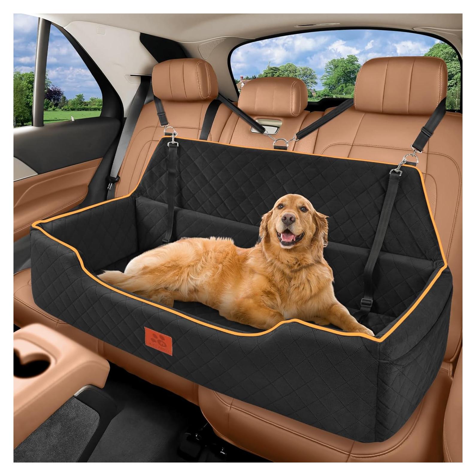 Asiento de Coche para Perros Grandes XIEEAOZEE XL 110.5x50.8cm