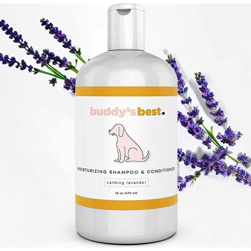 Champú y Acondicionador para Perros Buddy's Best 473ml - Avena y Lavanda