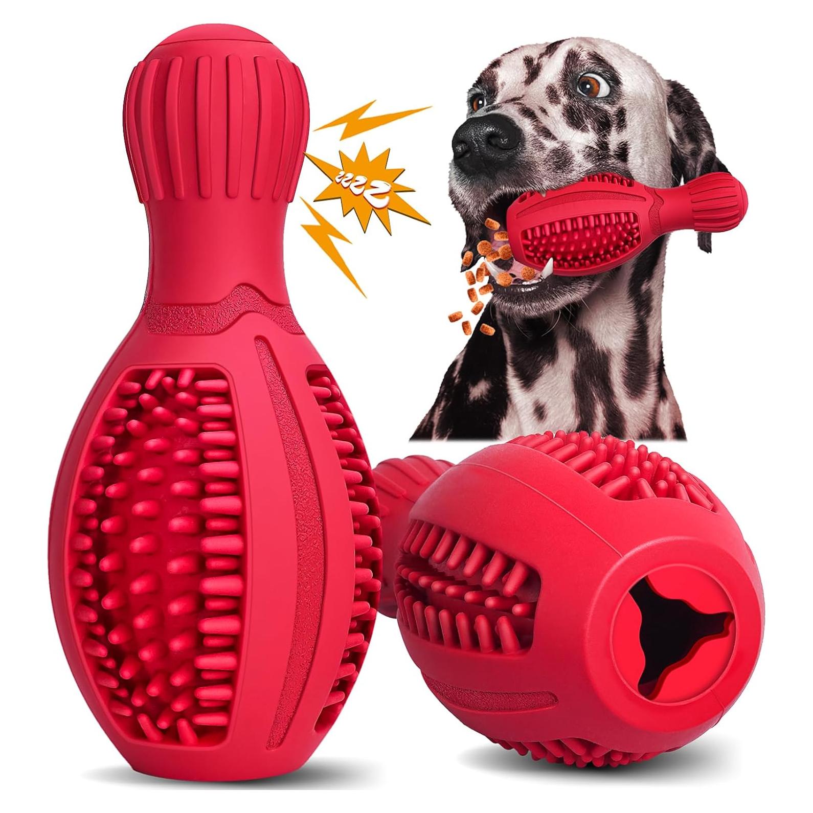 Juguete Interactivo para Perros TonyEst - Dispensador de Golosinas, Caucho Duradero, Estimulación Mental