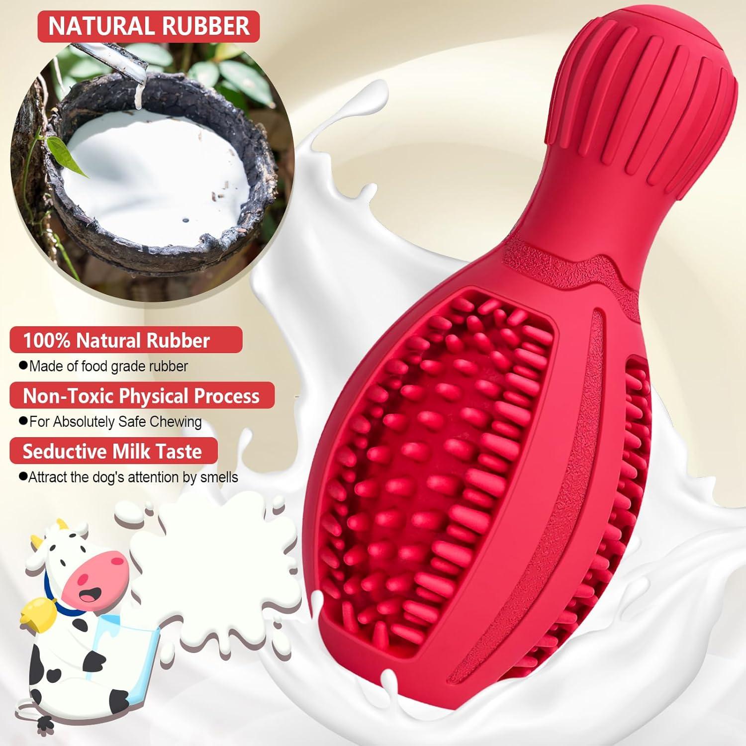 Juguete Interactivo para Perros TonyEst - Dispensador de Golosinas, Caucho Duradero, Estimulación Mental