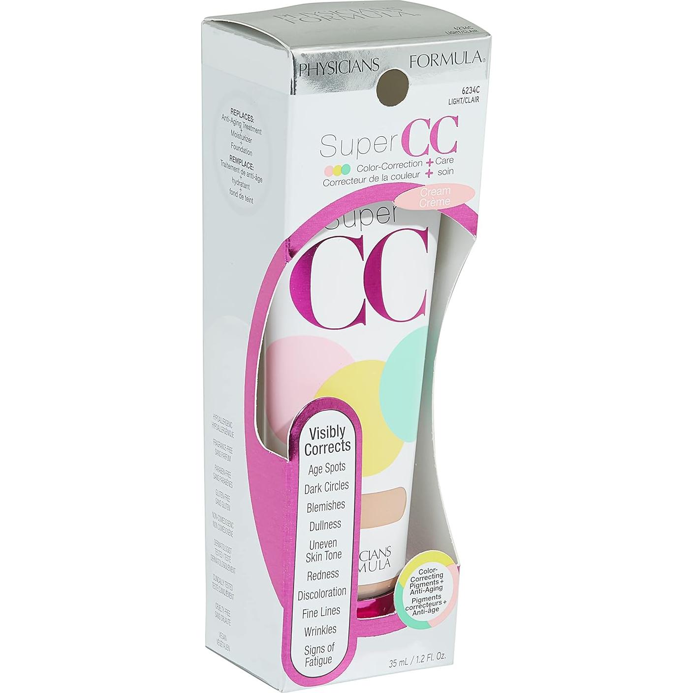 Crema CC+ Physicians Formula Claro - Hidratante Anti-Envejecimiento