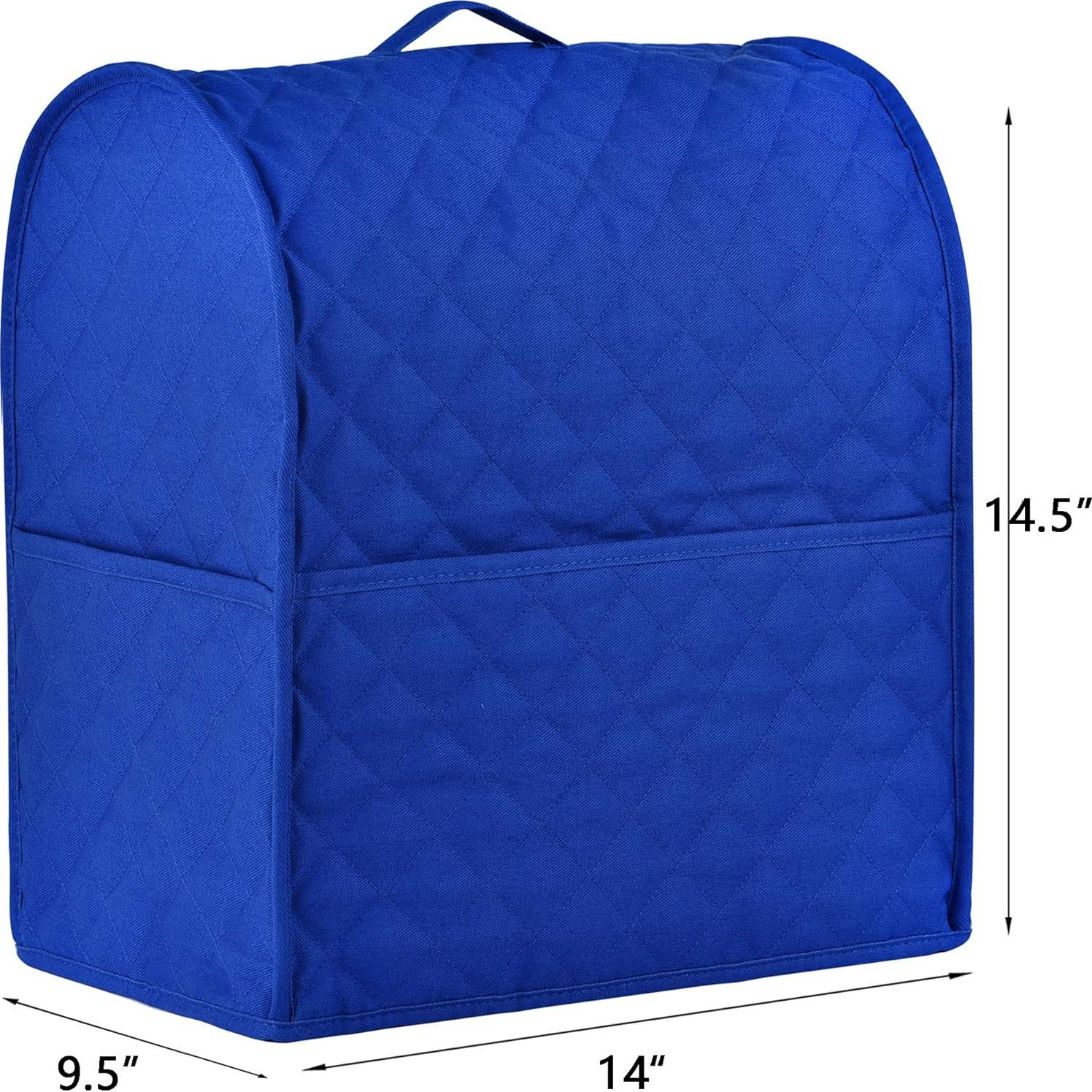 Cubierta para Batidora de Pie Kitchenaid Algodón Azul 4.5-5 Qt