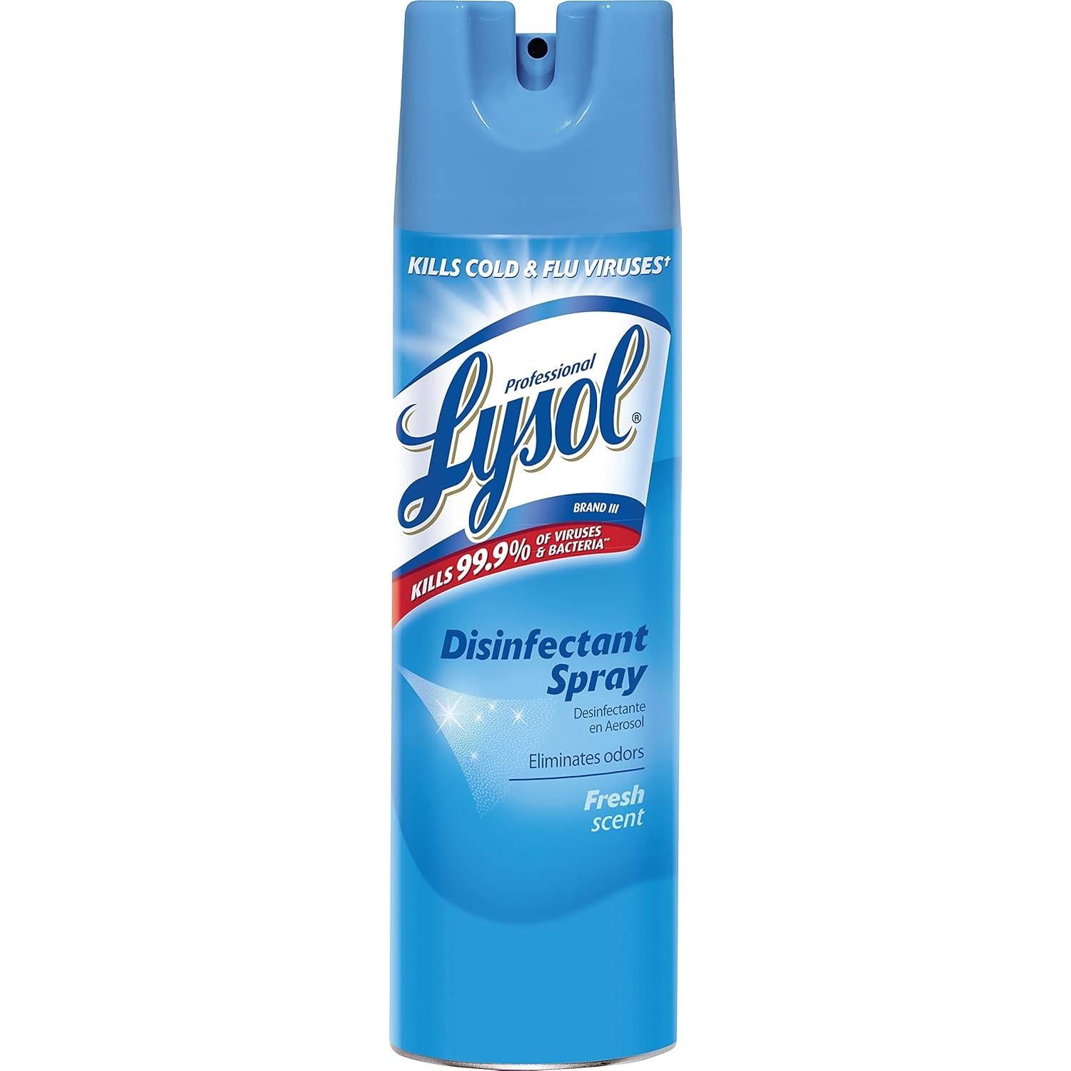 Aerosol Desinfectante Lysol 538g - Mata 99.9% Virus y Bacterias