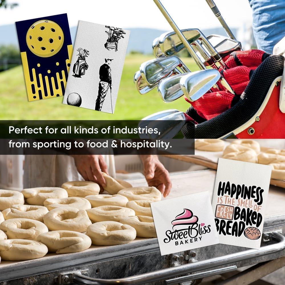 Toallas de Microfibra Blancas para Sublimación 40.6x61 cm - 156 Unidades