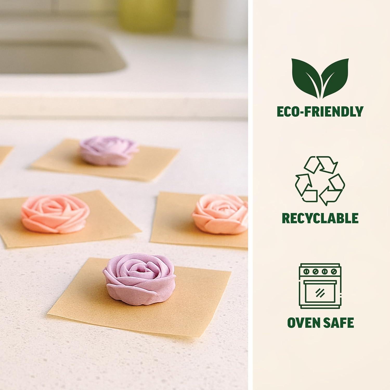 Papel Pergamino Sin Blanquear Zenlogy 5.08x5.08 cm - 400 Hojas