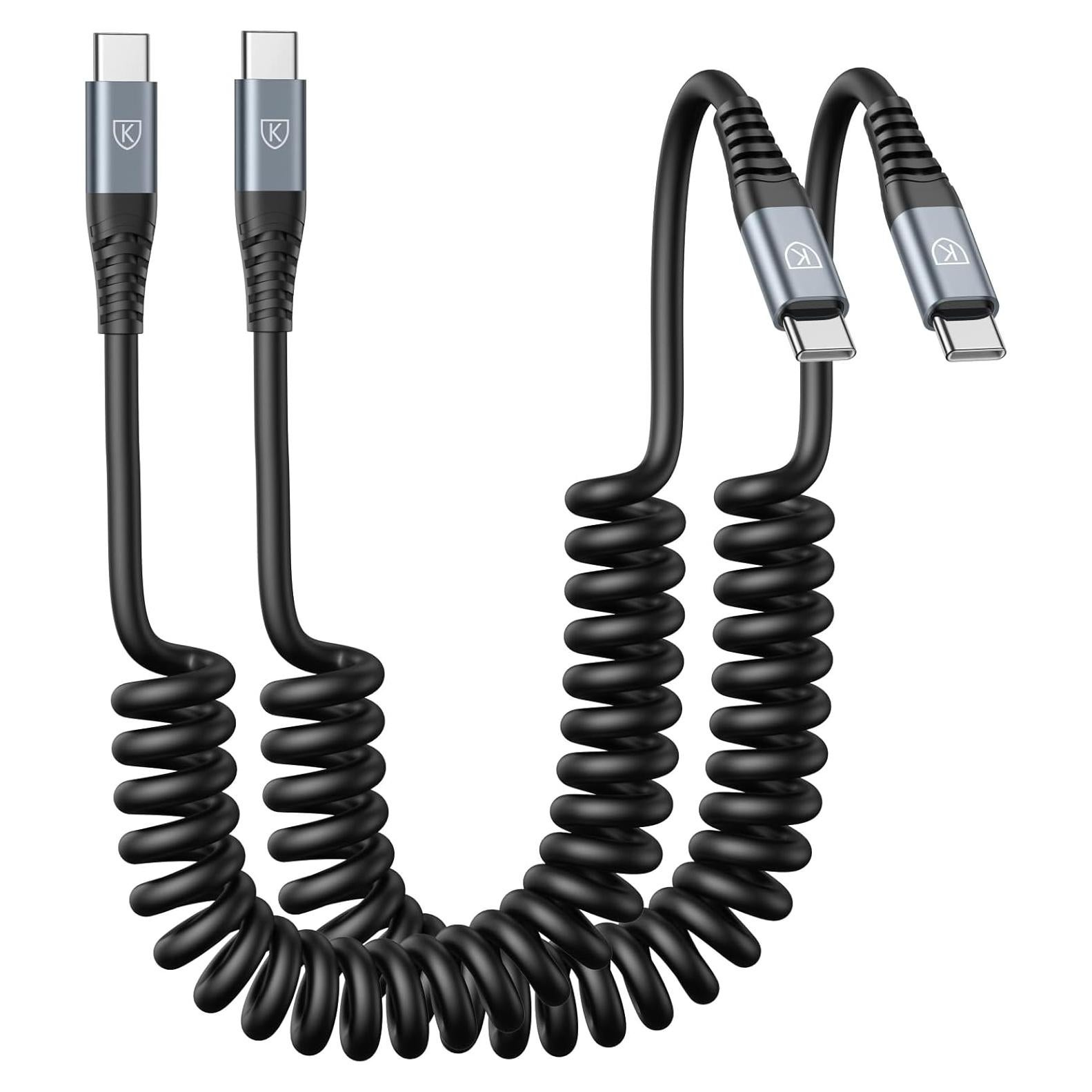 Cable USB C a USB C KIYODA 3 pies Carga Rápida 2 Pack